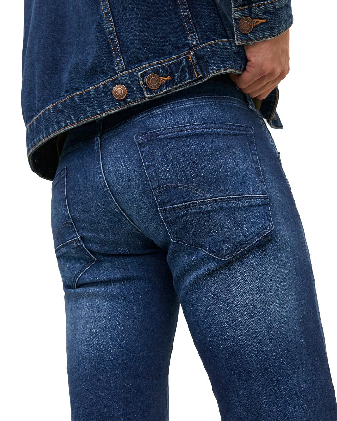 Jack &amp; Jones Jeans Jack &amp; Jones Glenn Jjfox Blue Denim Jeans