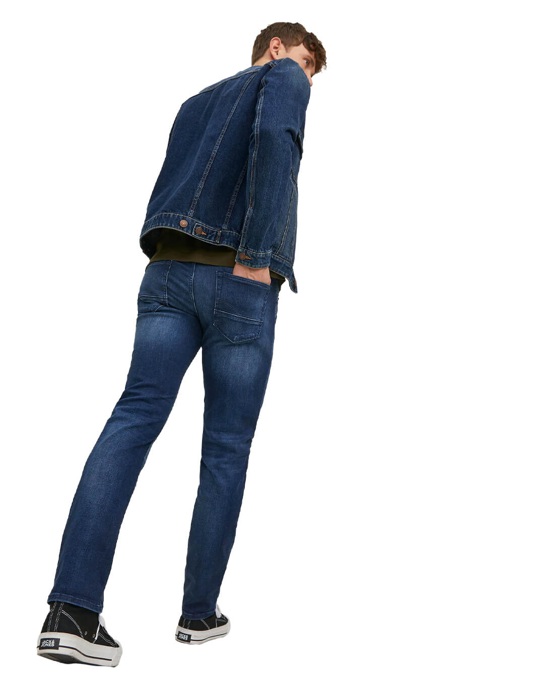 Jack &amp; Jones Jeans Jack &amp; Jones Glenn Jjfox Blue Denim Jeans