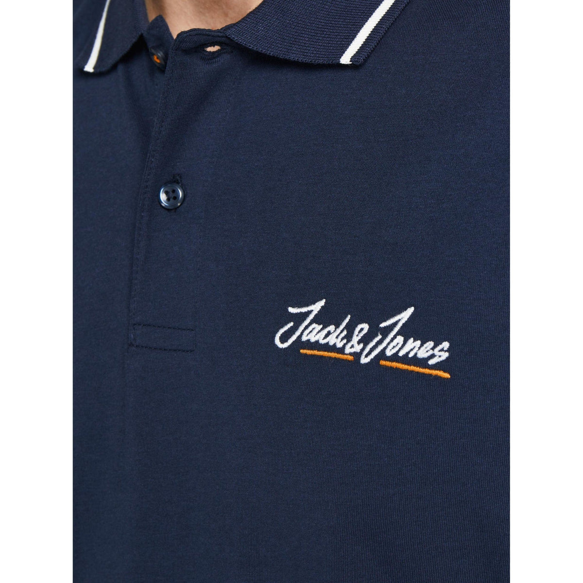 Jack &amp; Jones Polo Shirts Jack &amp; Jones Navy Signature Polo Shirt