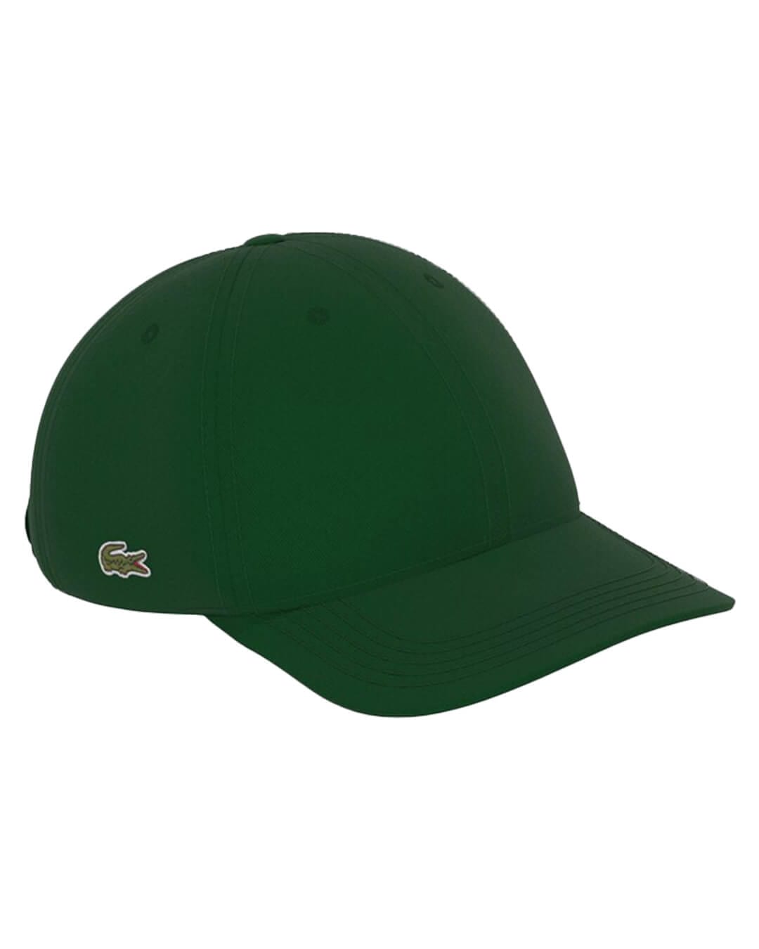 Lacoste Hats ONE SIZE Lacoste Unisex Organic Cotton Green Twill Cap