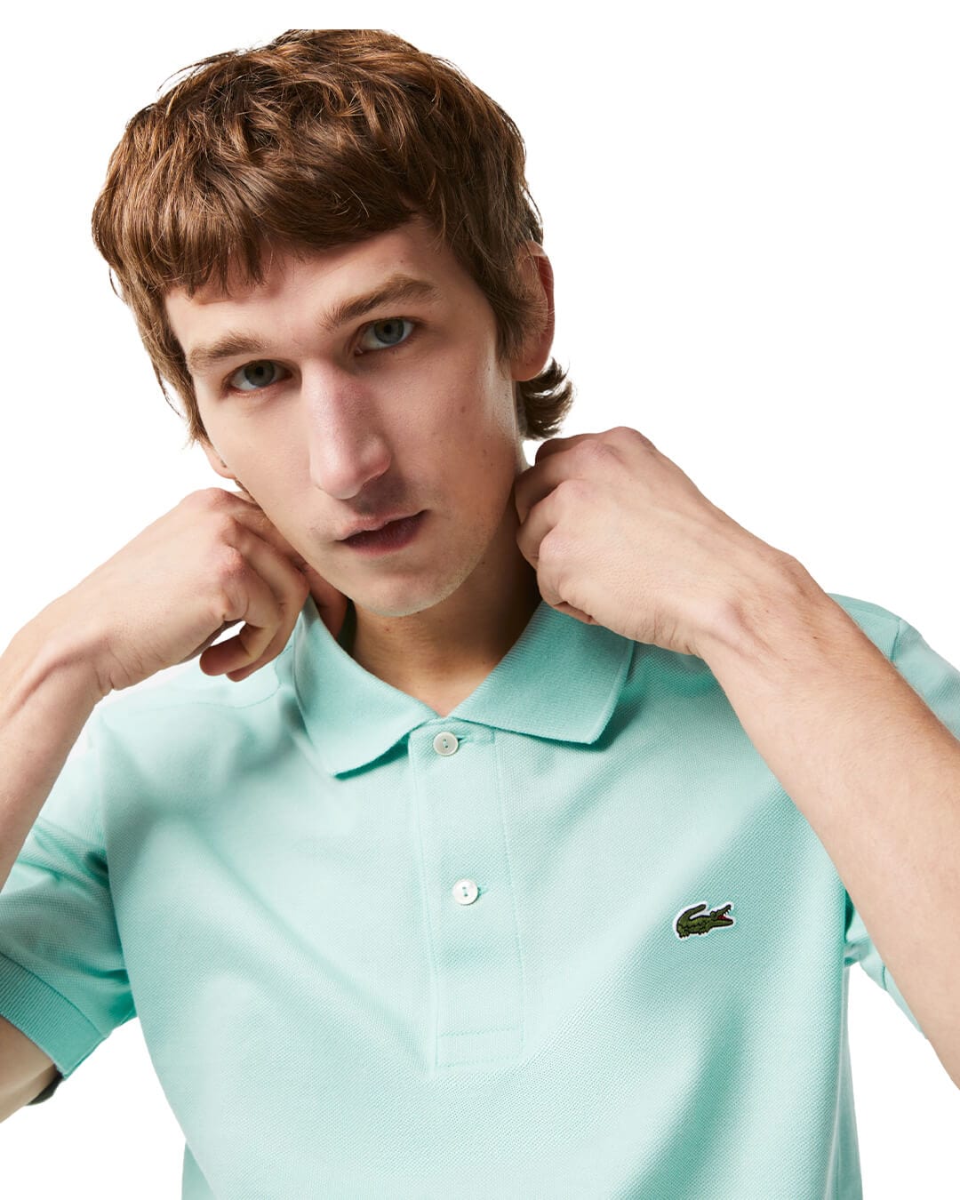 Lacoste Polo Shirts Lacoste Classic Fit L.12.12 Green Polo Shirt