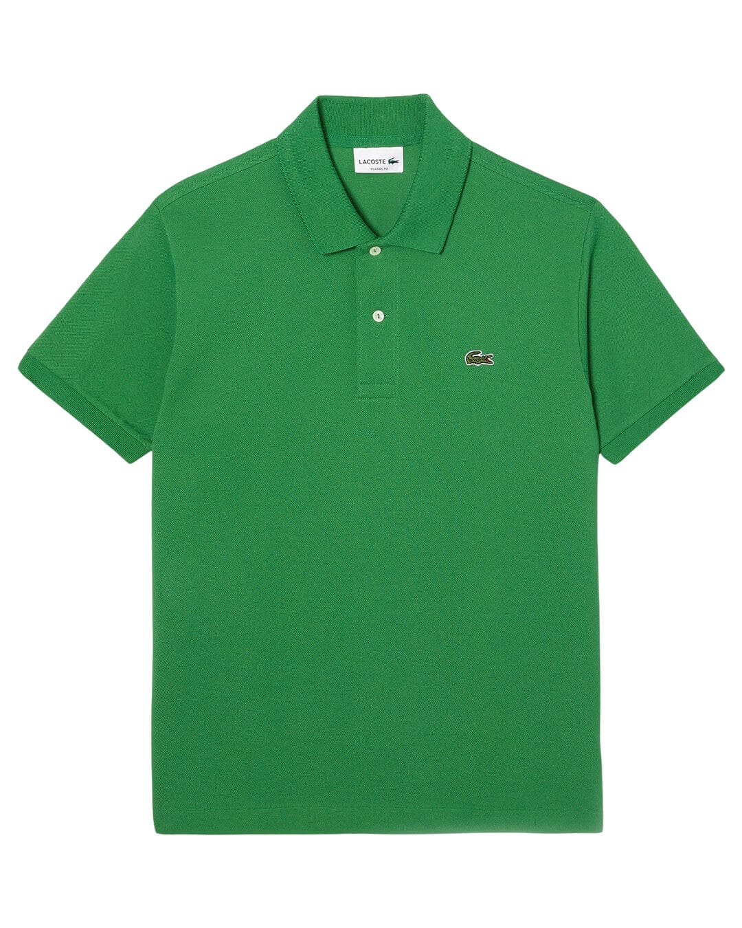 Lacoste Polo Shirts Lacoste Classic Fit L.12.12 Green Polo Shirt