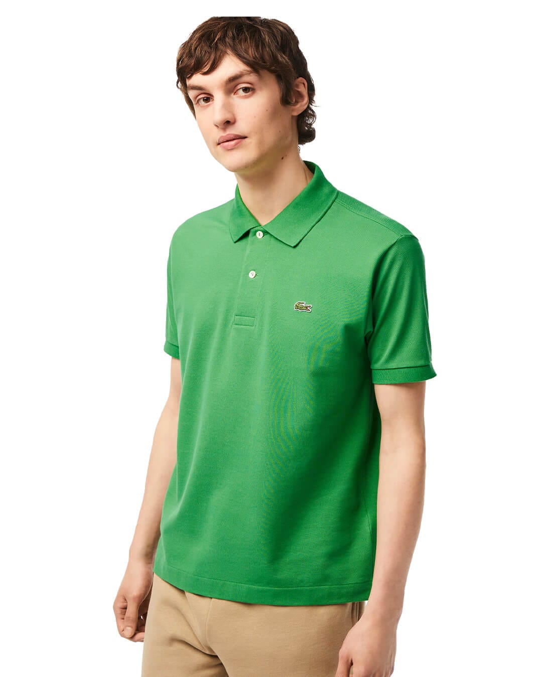 Lacoste Polo Shirts Lacoste Classic Fit L.12.12 Grey Polo Shirt