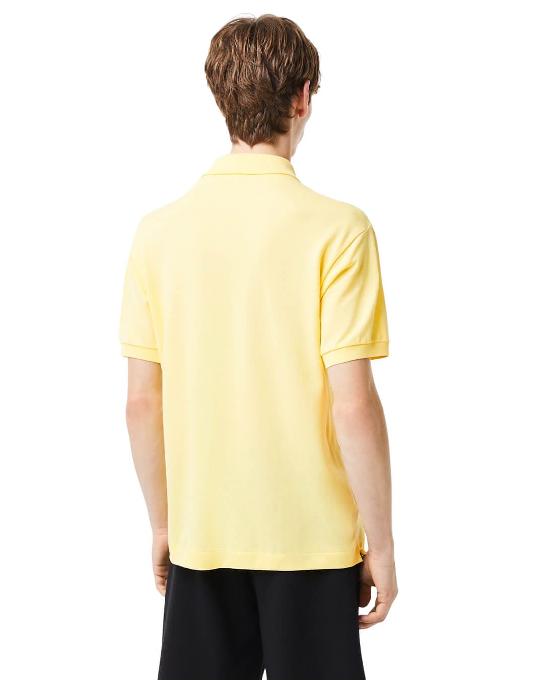 Lacoste Polo Shirts Lacoste Classic Fit L.12.12 Yellow Polo Shirt