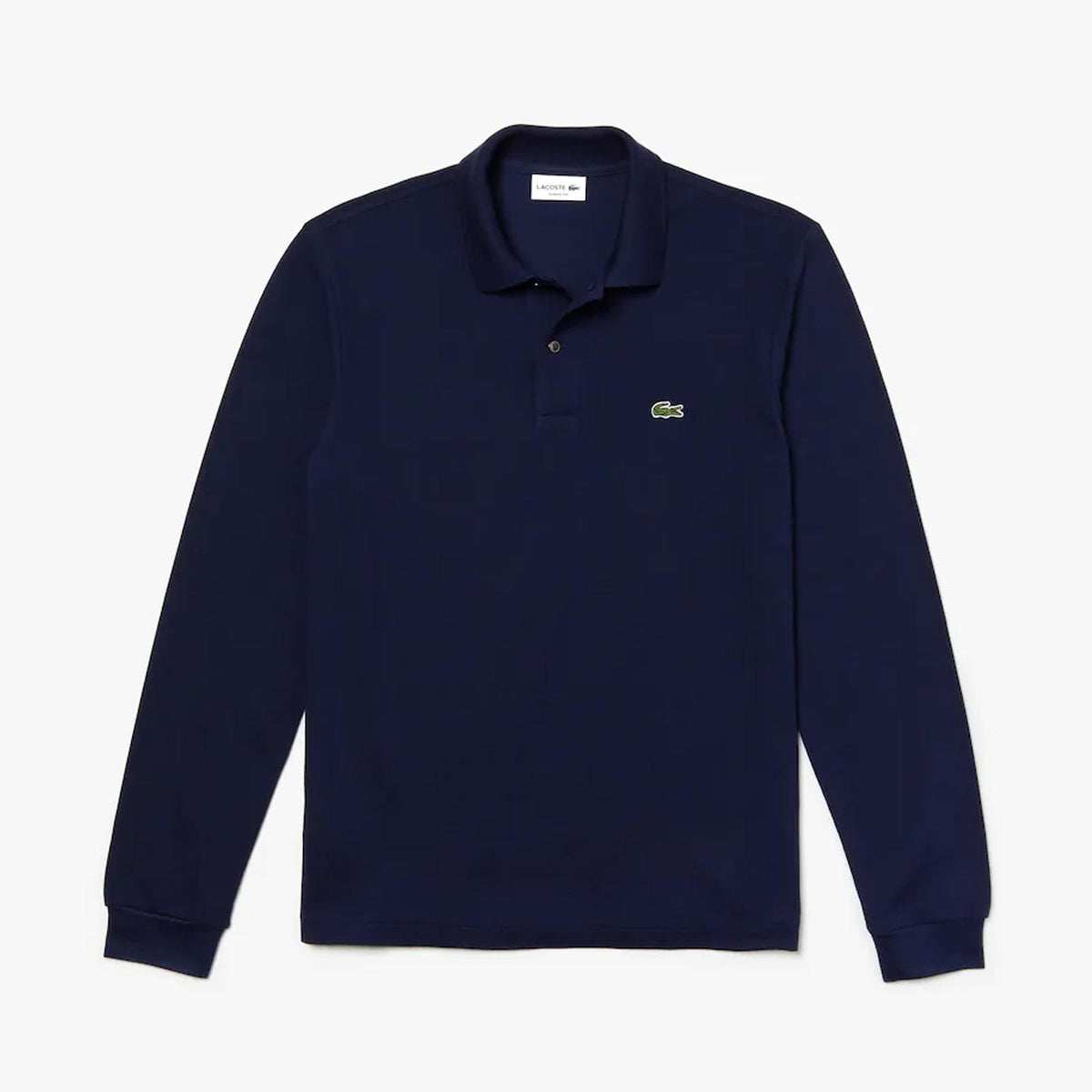 Lacoste Polo Shirts Lacoste Navy Blue Long Sleeves Polo Shirt