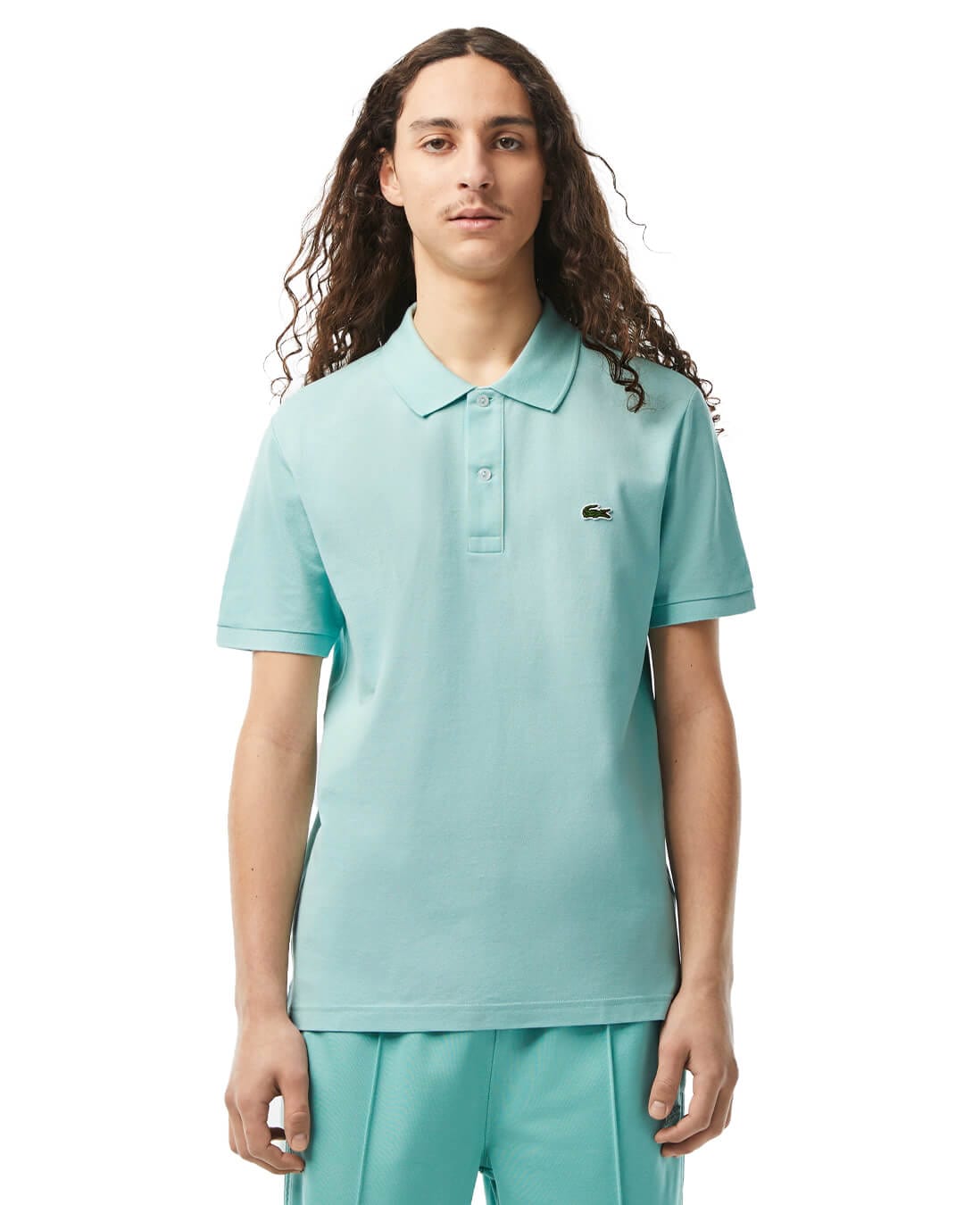Lacoste Polo Shirts Lacoste Slim fit Green Petit Pique Polo Shirt