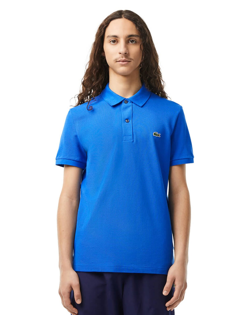 Lacoste Slim fit Petit Pique Navy Polo Shirt Bortex Bortex Fine