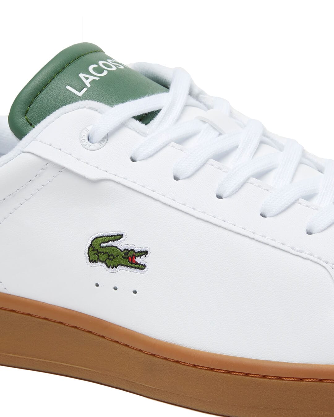 Lacoste Shoes Lacoste Carnaby Pro Leather Plain White Sneakers