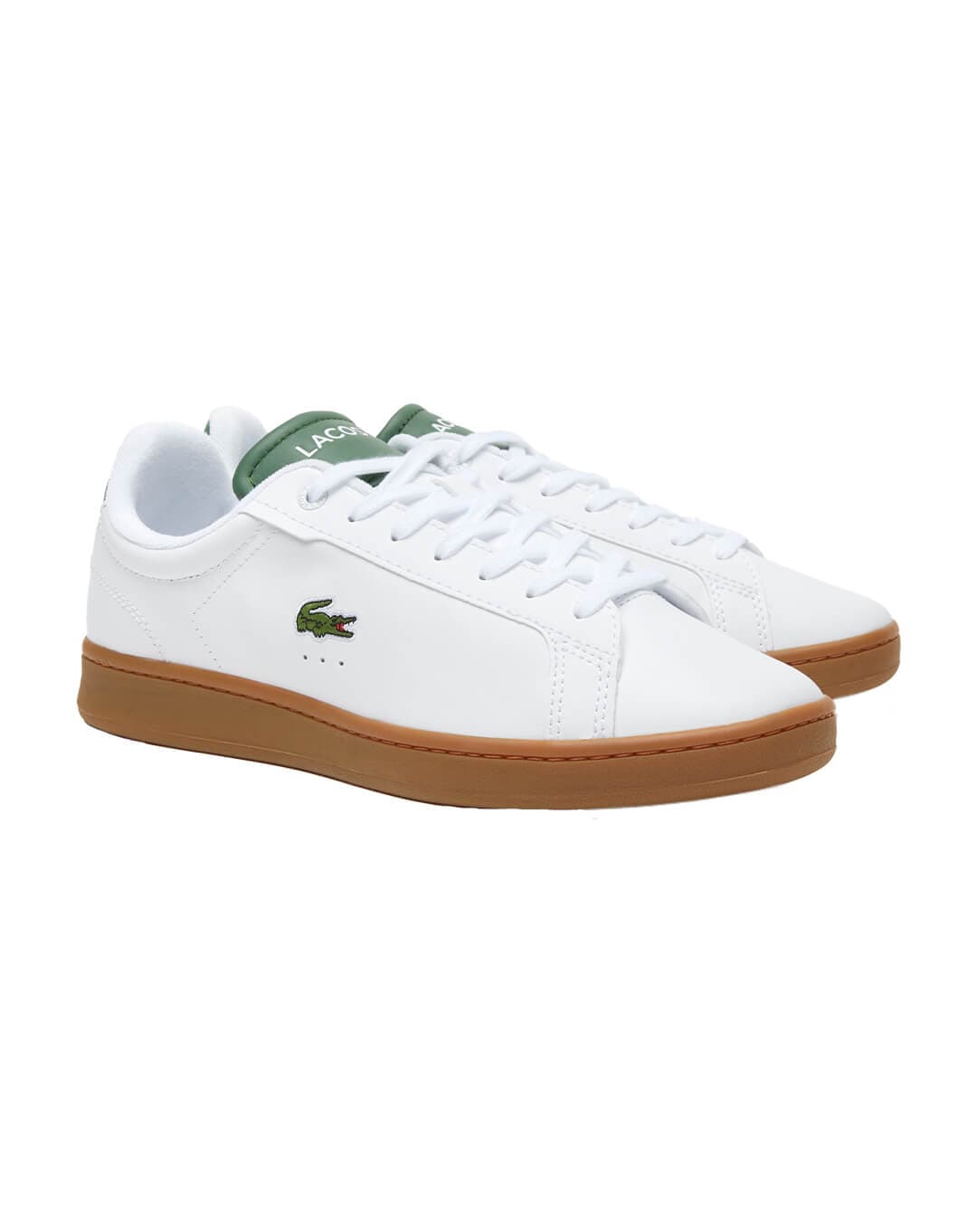 Lacoste Shoes Lacoste Carnaby Pro Leather Plain White Sneakers
