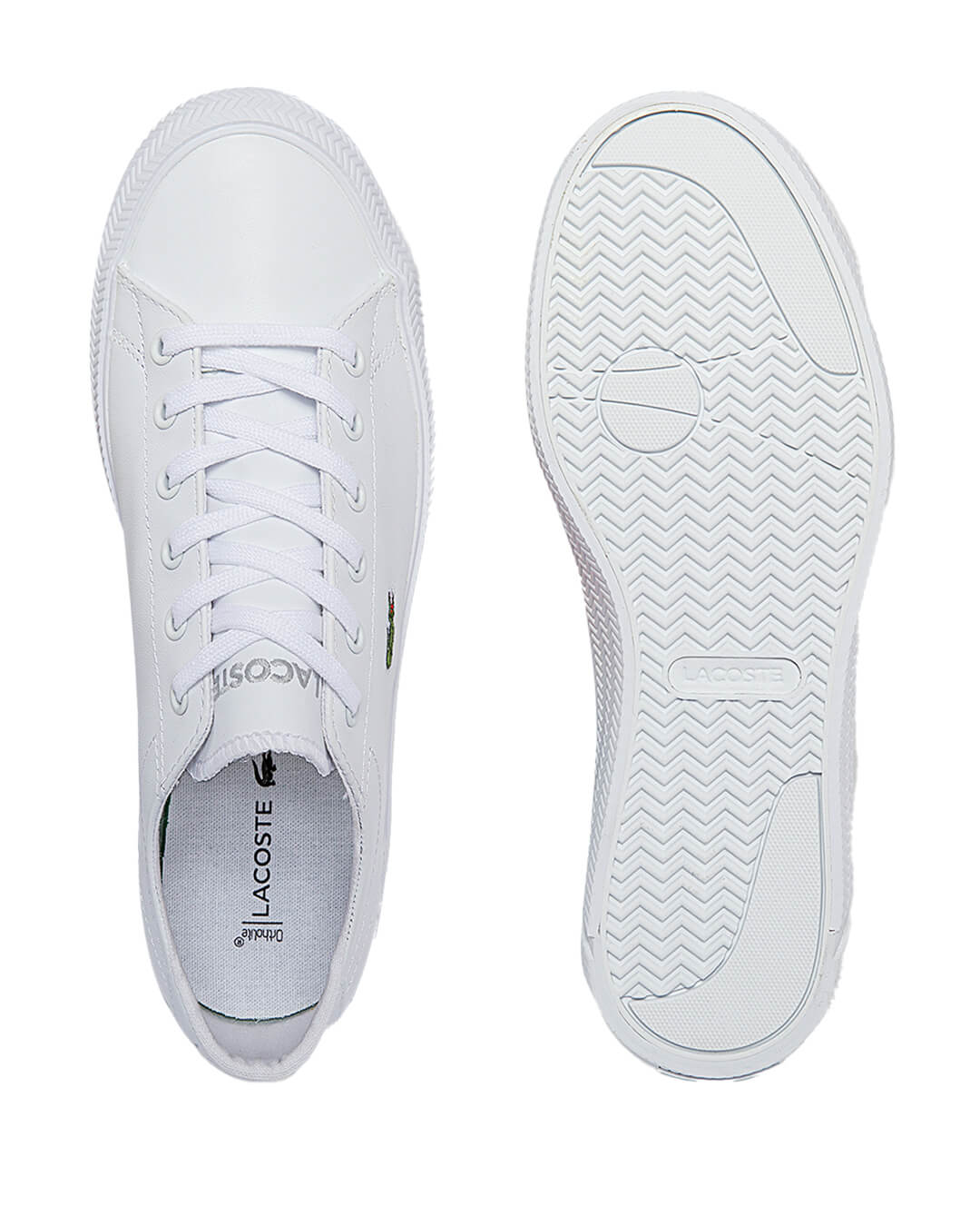 Lacoste Shoes Lacoste Gripshot Leather White Sneakers