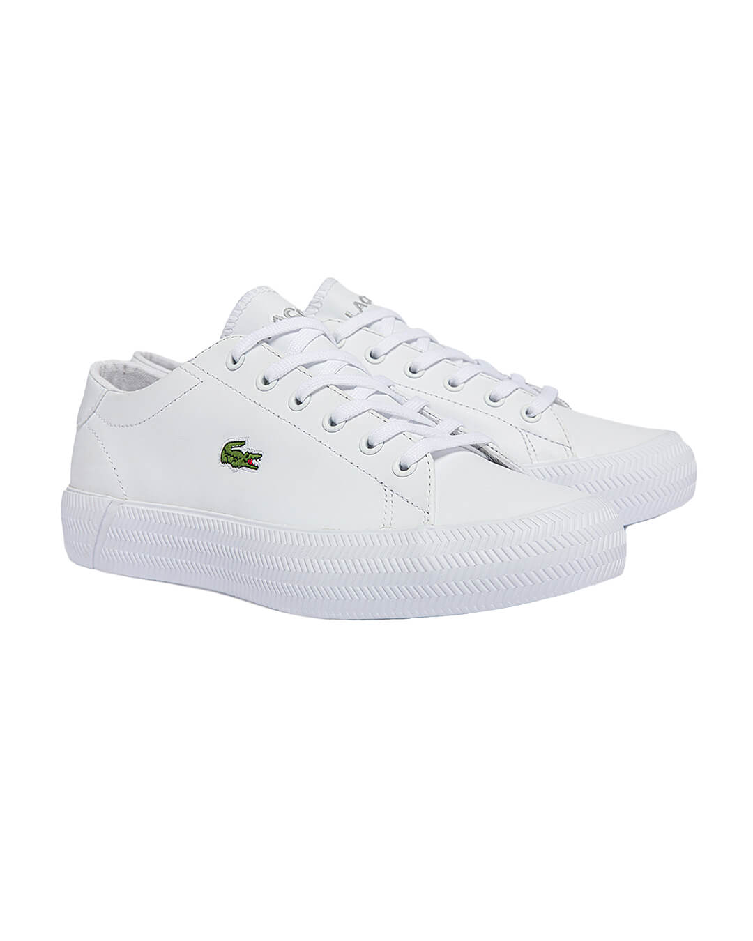 Lacoste Shoes Lacoste Gripshot Leather White Sneakers