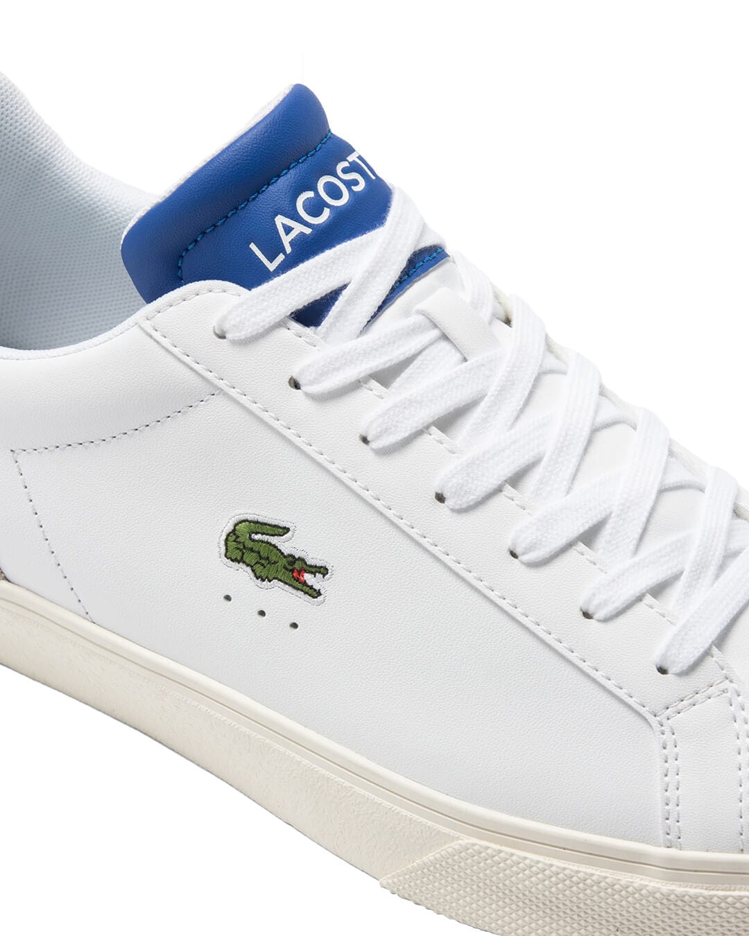 Lacoste Shoes Lacoste Lerond Leather Heel Pop White Sneakers