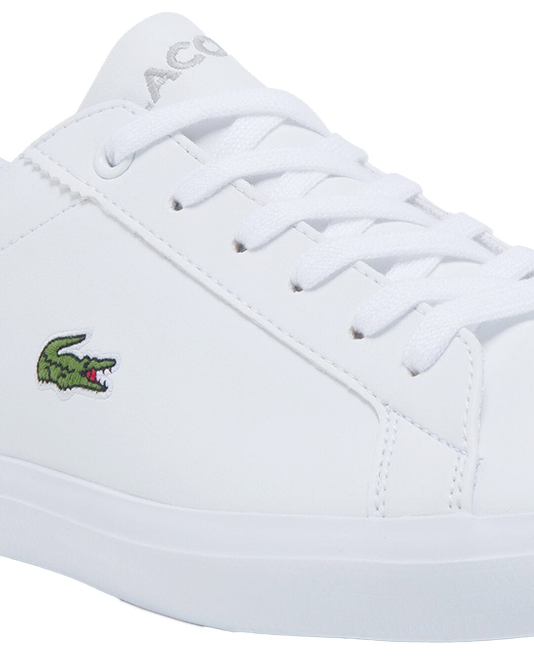 Lacoste Shoes Lacoste Lerond Synthetic White Trainers