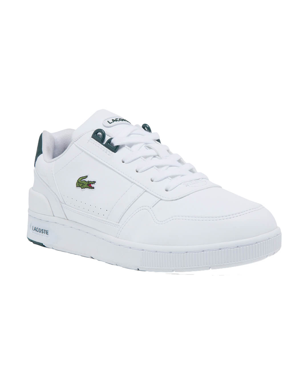 Lacoste Shoes Lacoste T-Clip Synthetic White Trainers