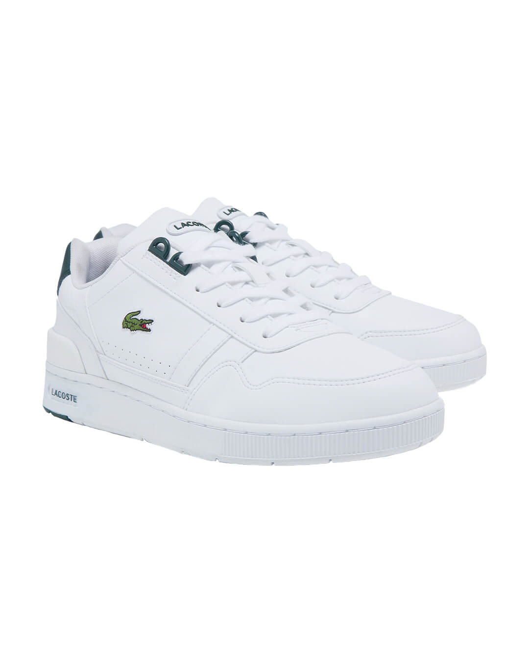 Lacoste Shoes Lacoste T-Clip Synthetic White Trainers