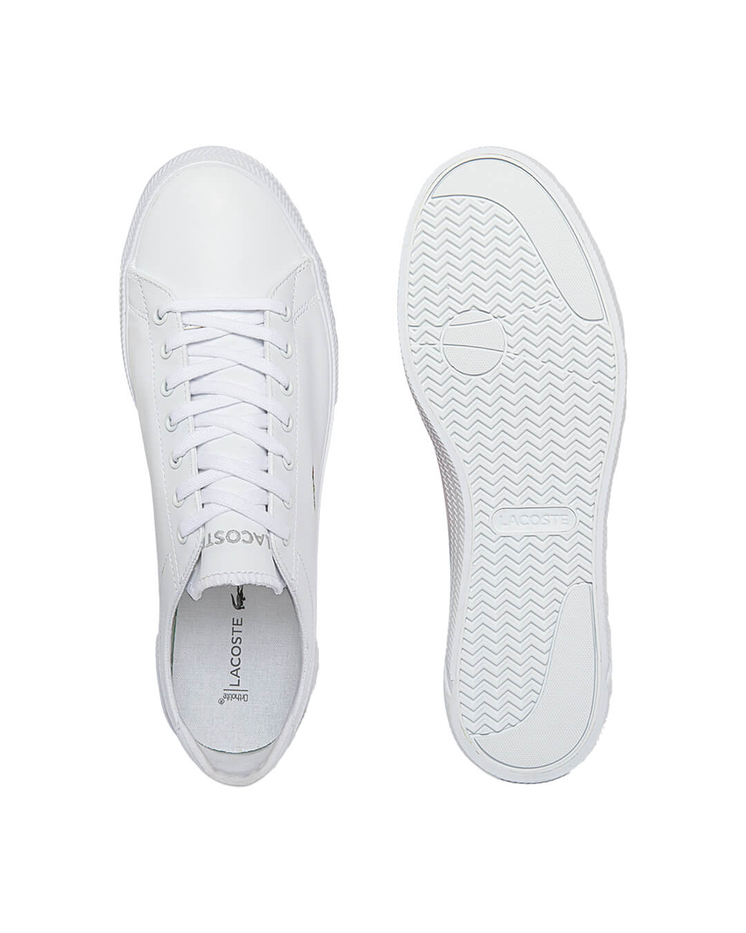 Lacoste Shoes Lacoste White Gripshot Leather Sneakers