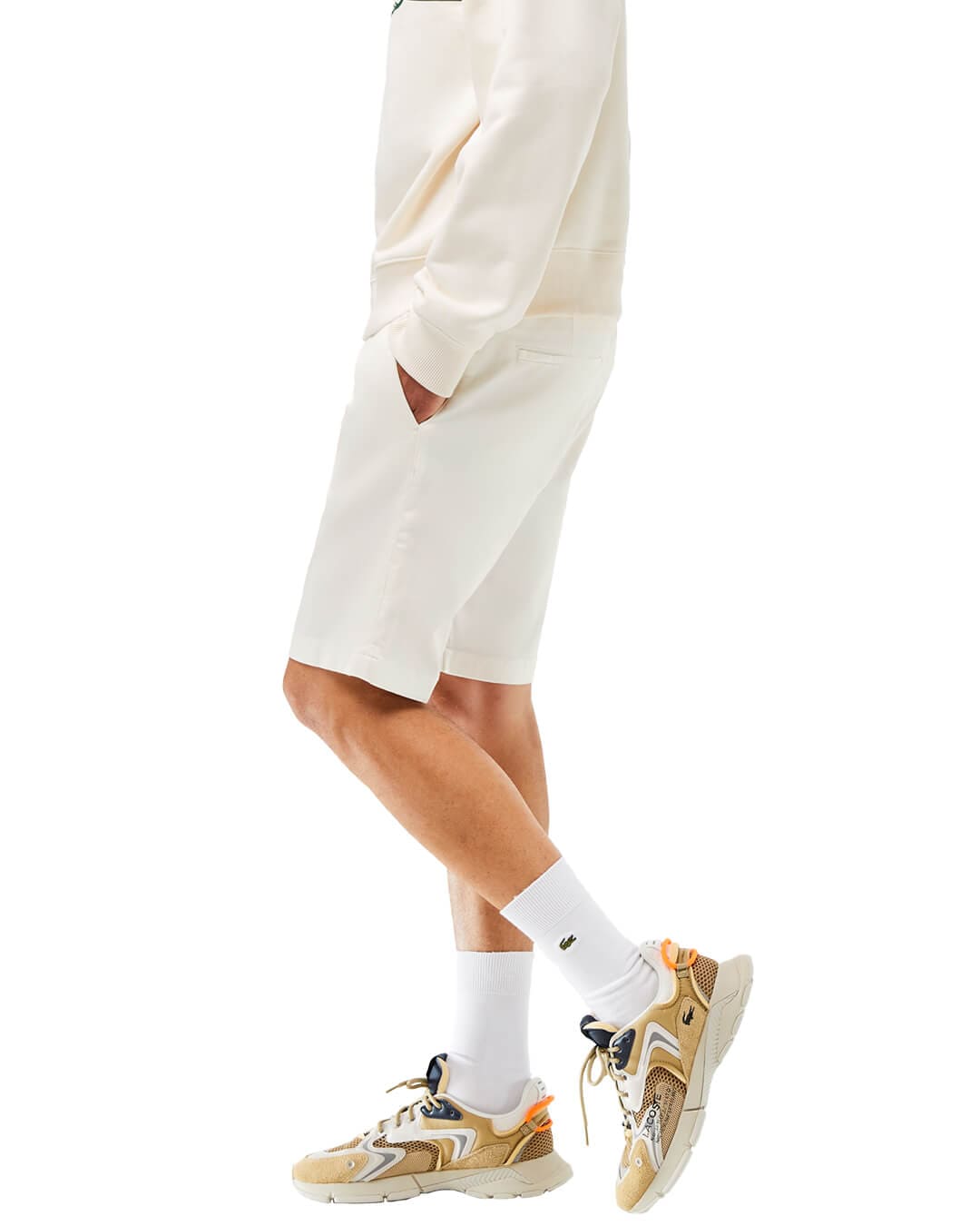 Lacoste Shorts Lacoste Slim Fit Stretch Cotton Navy Bermuda Shorts
