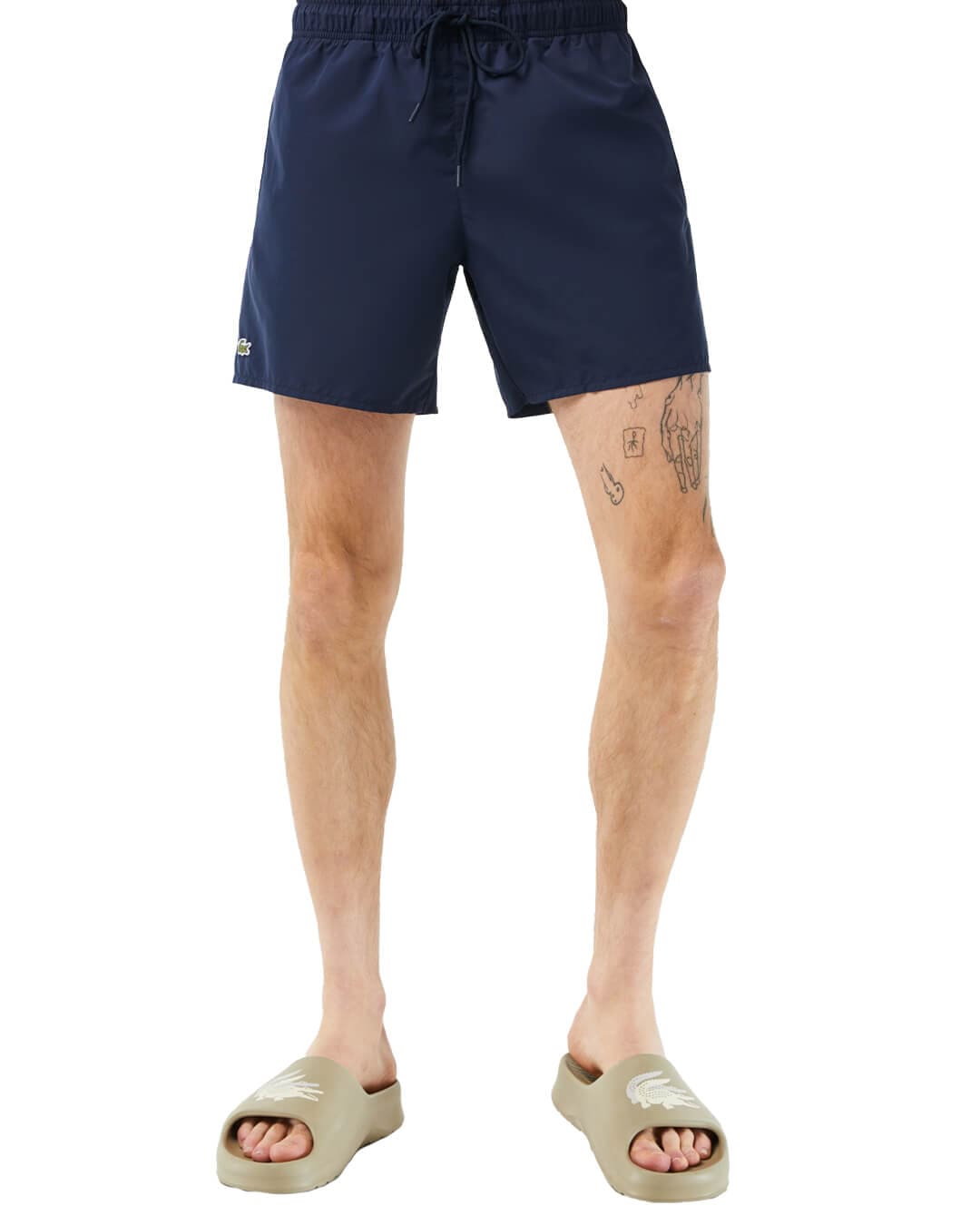 Lacoste Swimwear Lacoste Light Quick-Dry Navy Swim Shorts