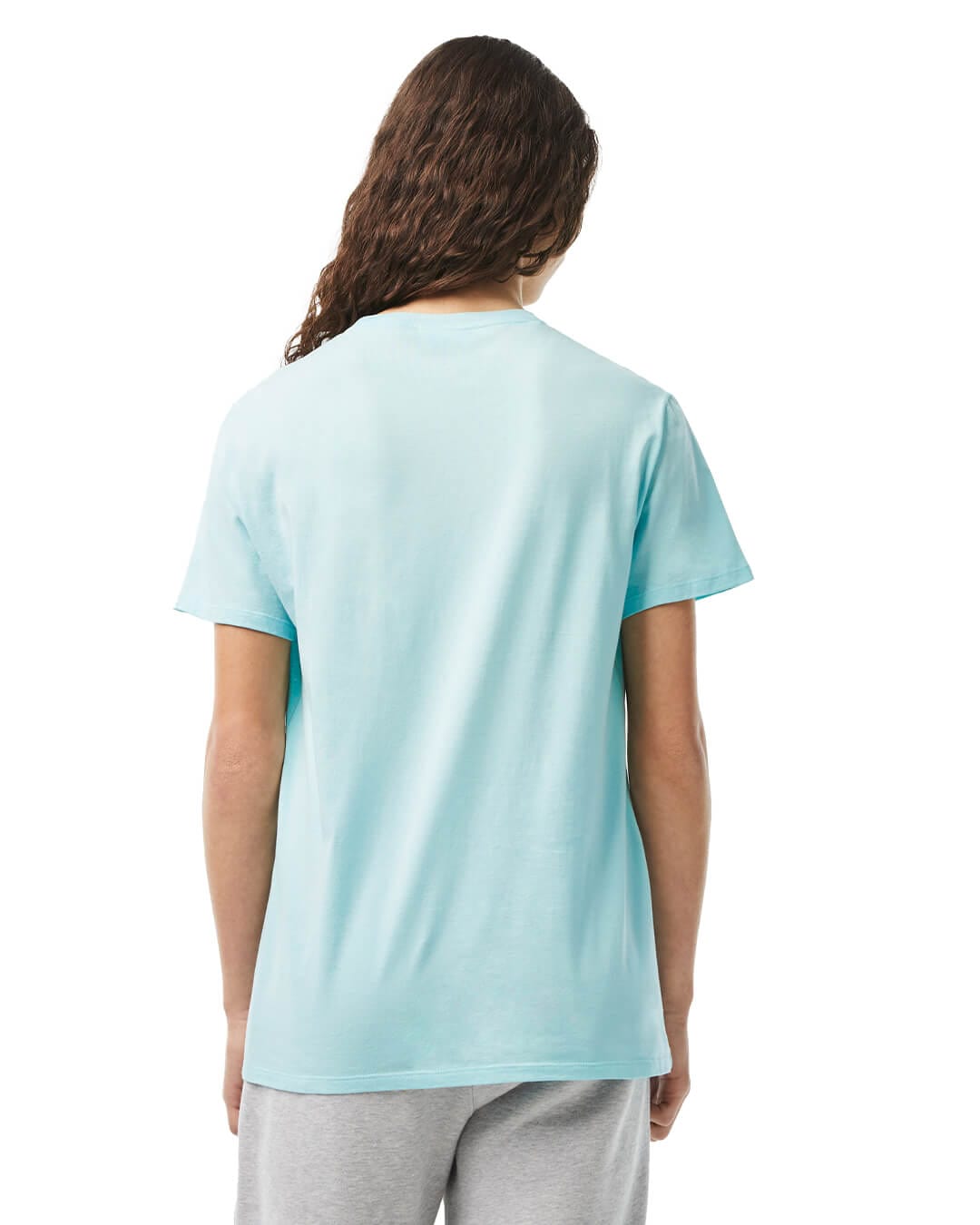 Lacoste T-Shirts Lacoste Crew Neck Pima Cotton Green Jersey T-shirt