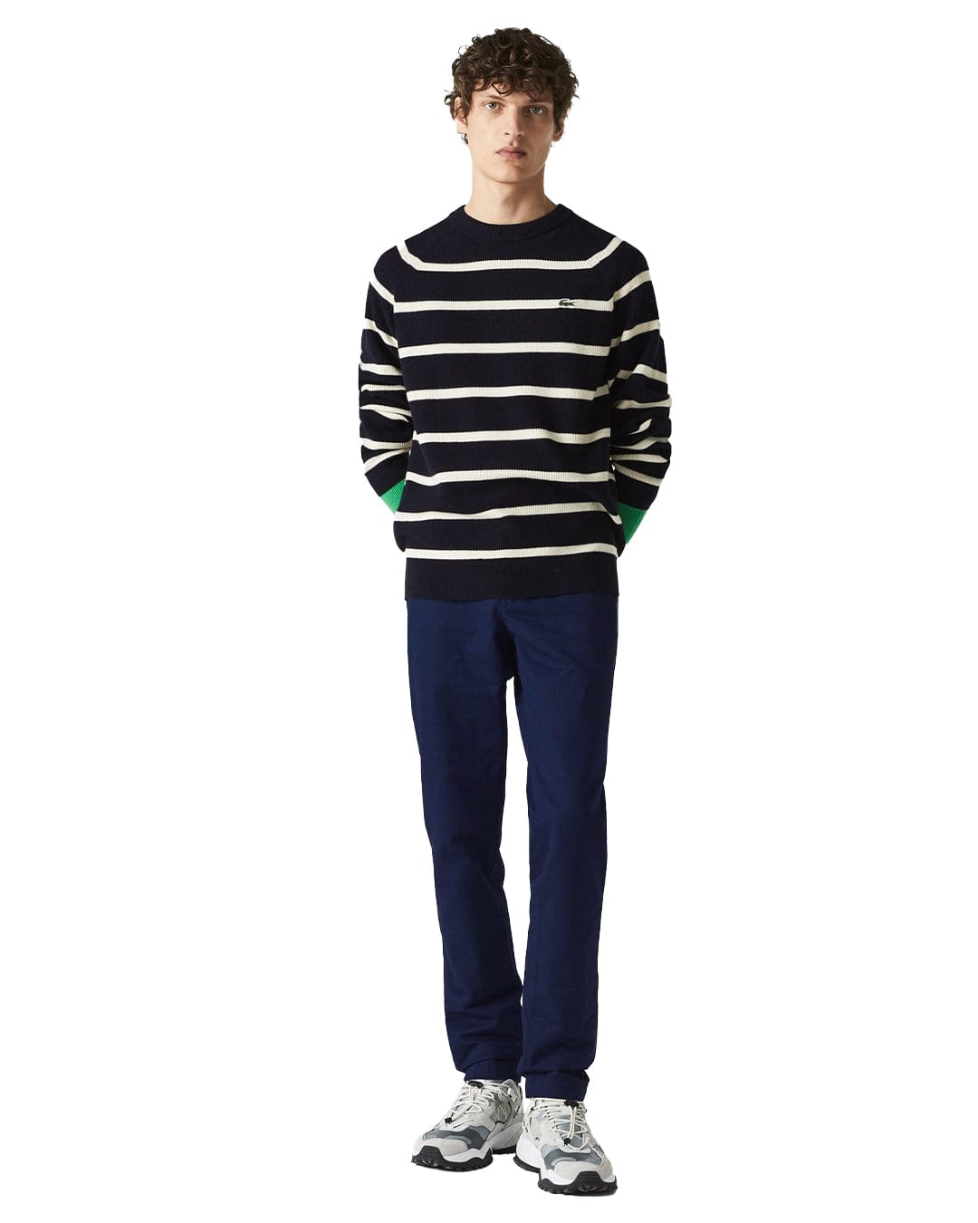 Lacoste Trousers Lacoste Men&#39;s Slim Fit Cotton-Linen Chinos