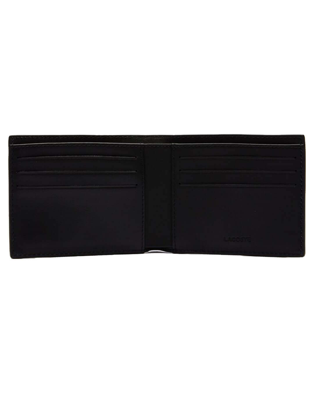 Lacoste Wallet ONE SIZE Lacoste Fitzgerald Leather Black Six Card Wallet