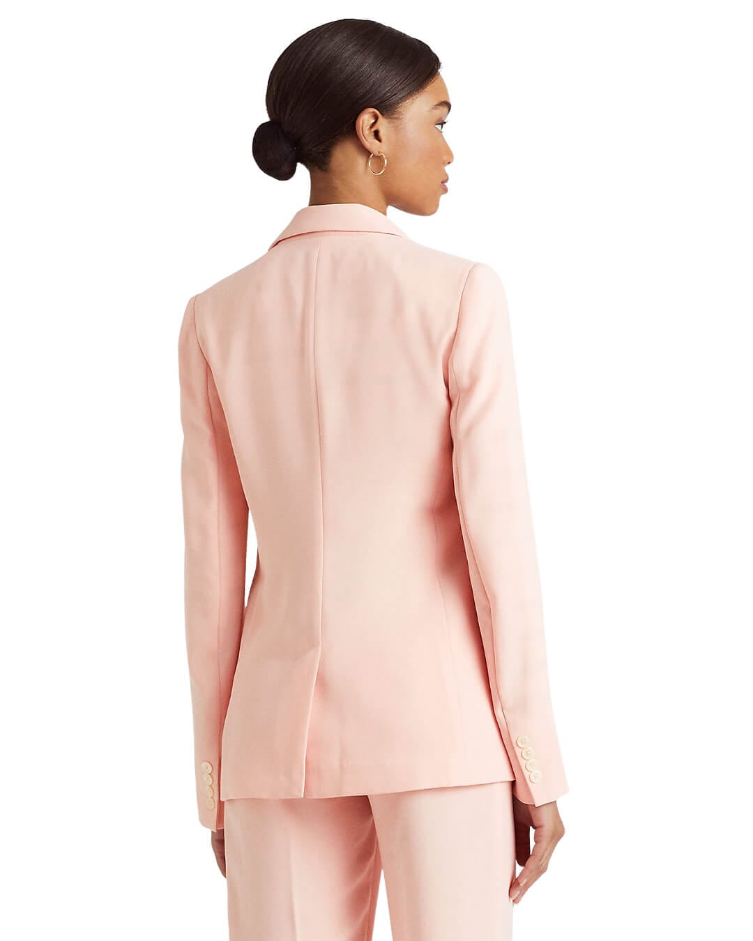 Lauren By Ralph Lauren Blazers Lauren By Ralph Lauren Georgette Pink Blazer