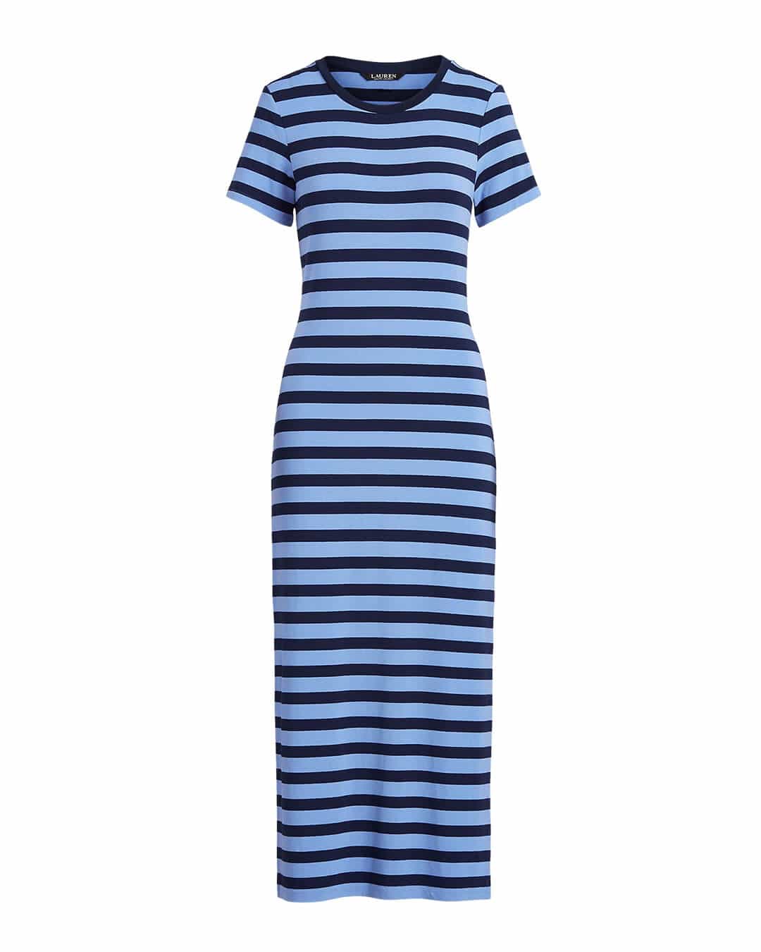 Lauren By Ralph Lauren Dresses Lauren By Ralph Lauren Sky And Navy Blue Striped Day Dress