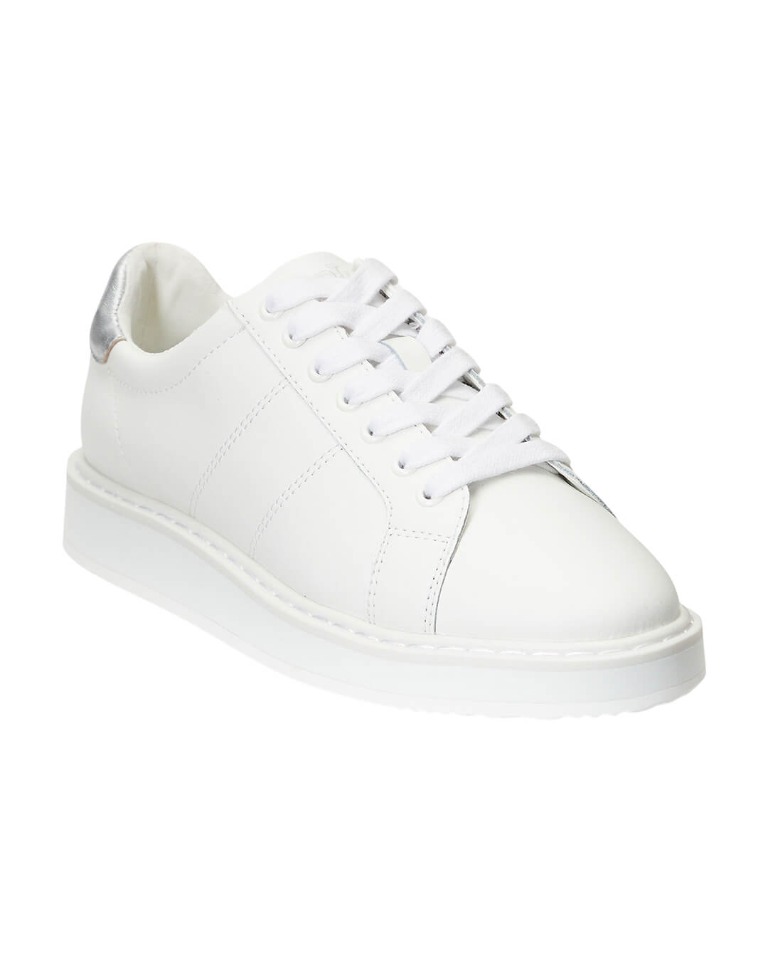 Lauren By Ralph Lauren Shoes Lauren By Ralph Lauren Angeline Silver And White Sneakers