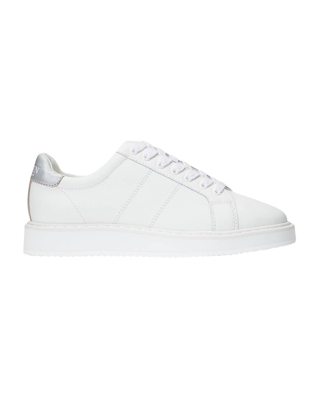 Lauren By Ralph Lauren Shoes Lauren By Ralph Lauren Angeline Silver And White Sneakers