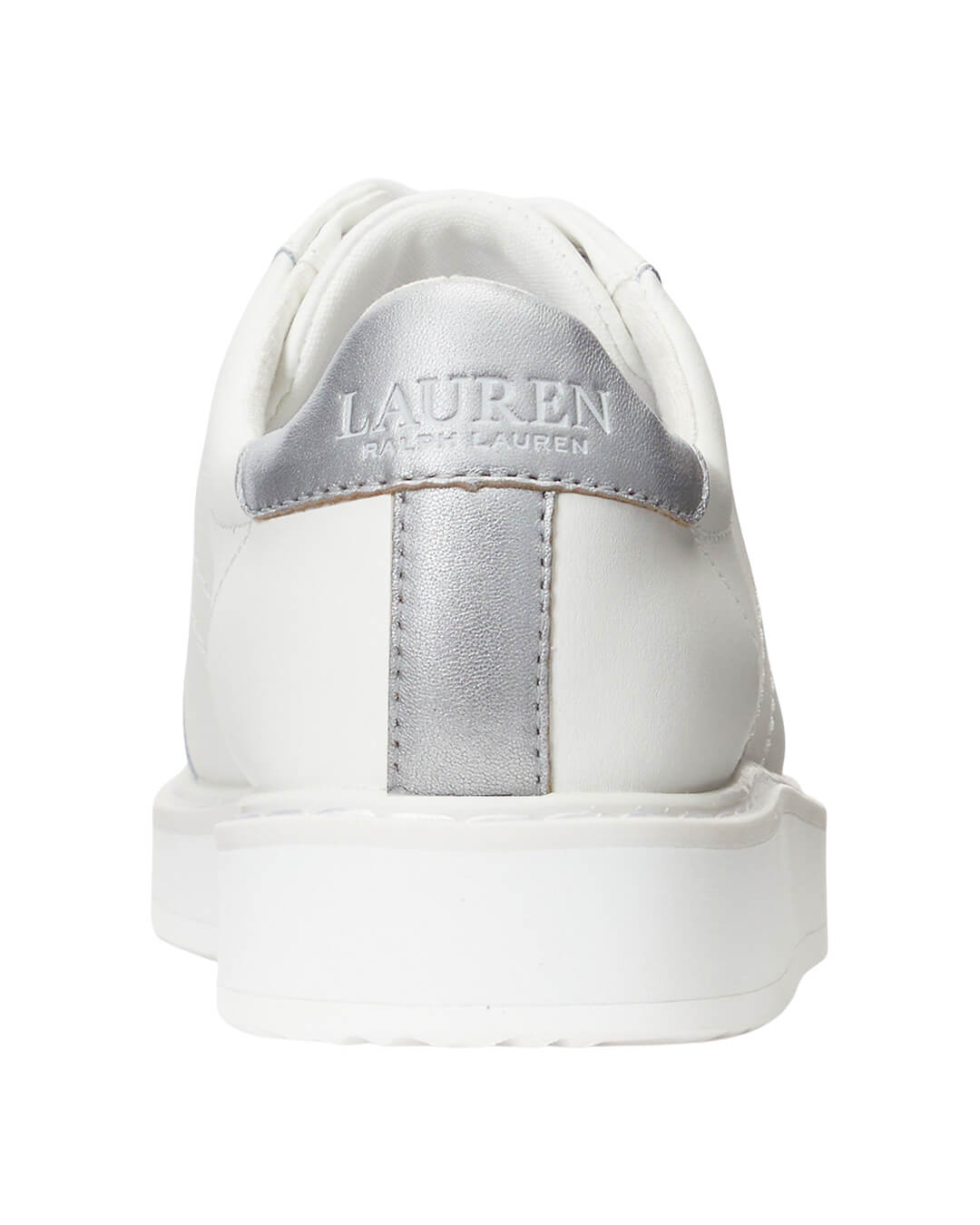 Lauren By Ralph Lauren Shoes Lauren By Ralph Lauren Angeline Silver And White Sneakers