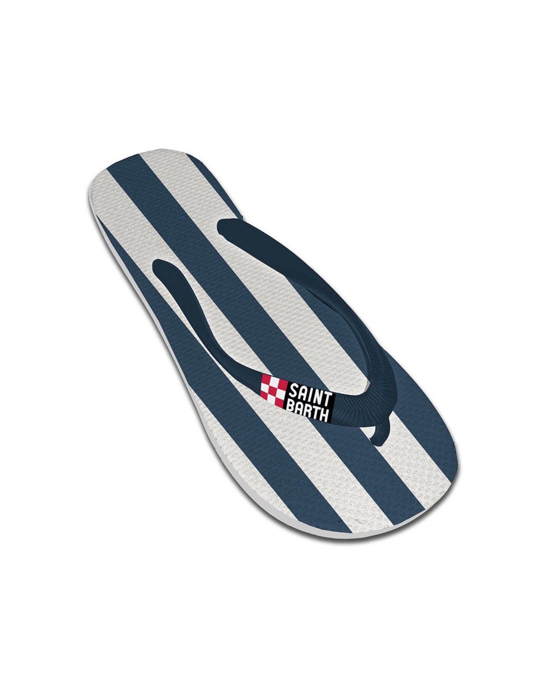 Mc2 Saint Barth Shoes MC2 Navy Striped Flip Flops