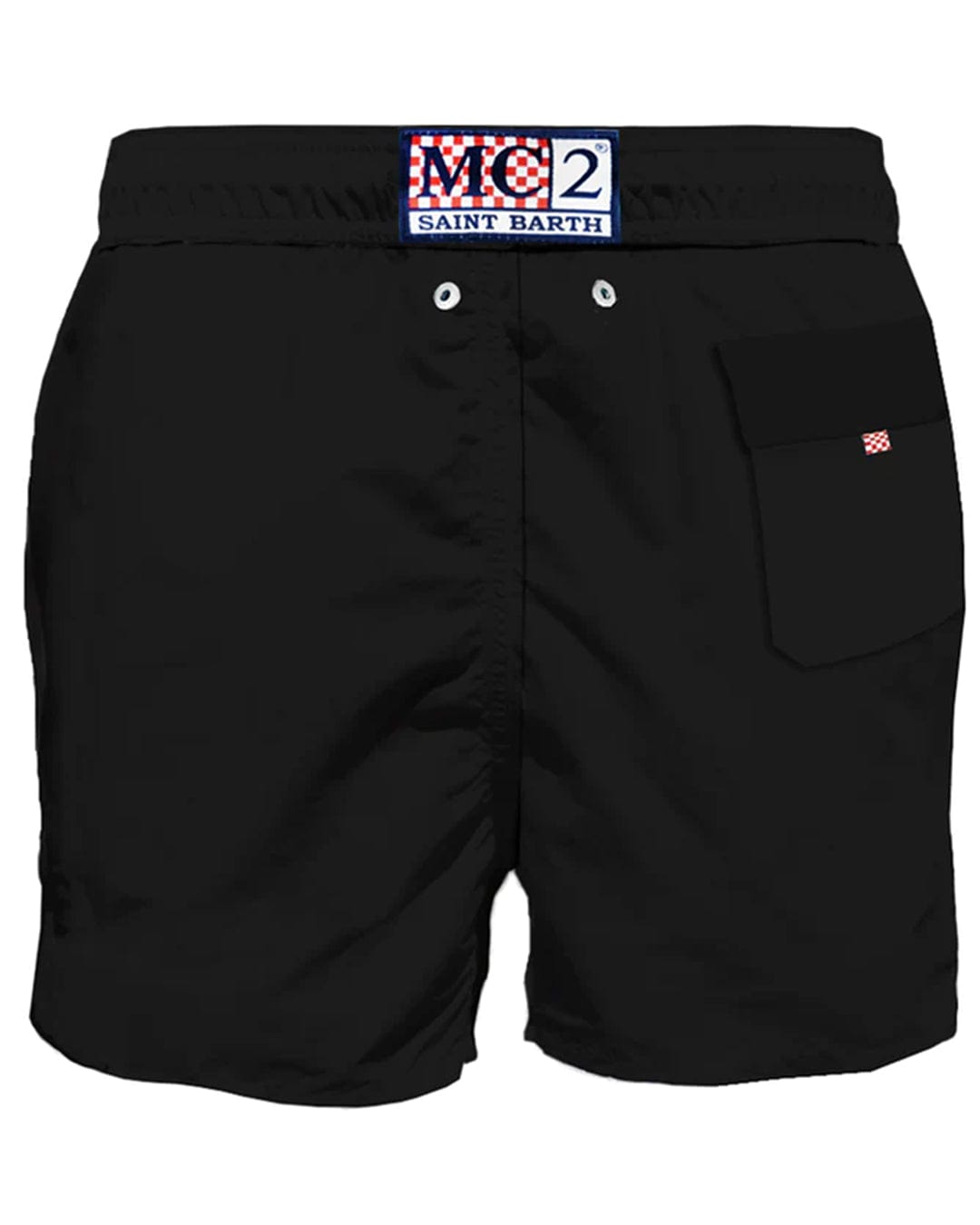 Mc2 Saint Barth Swimwear MC2 Black Milan Special Edition Classic Swim Shorts