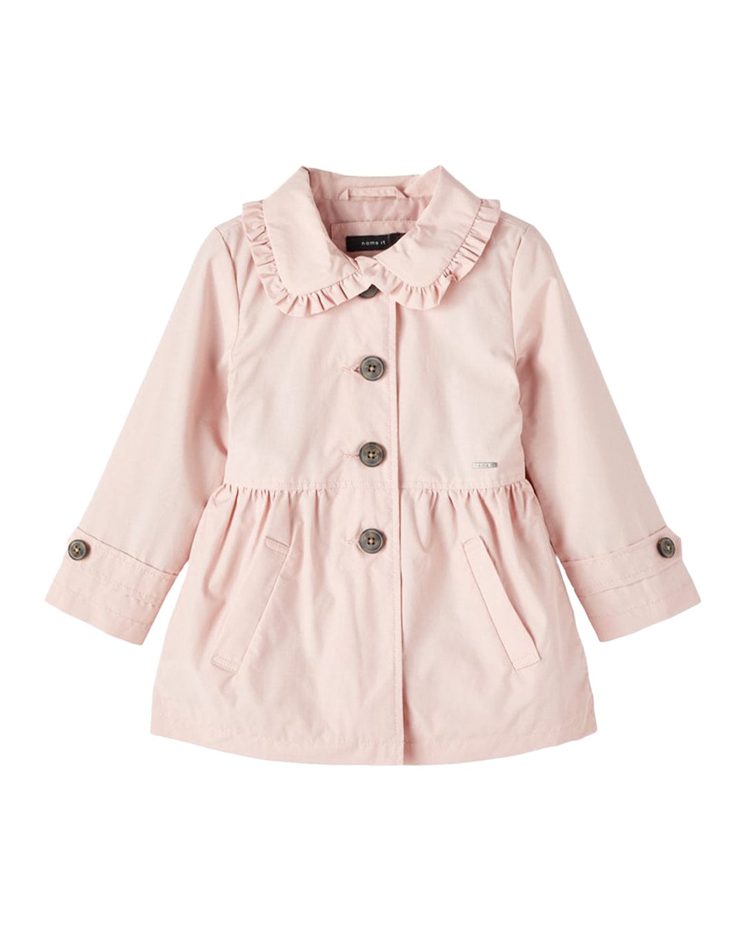 Name It Outerwear Name It Madelin Pink Trench Coat