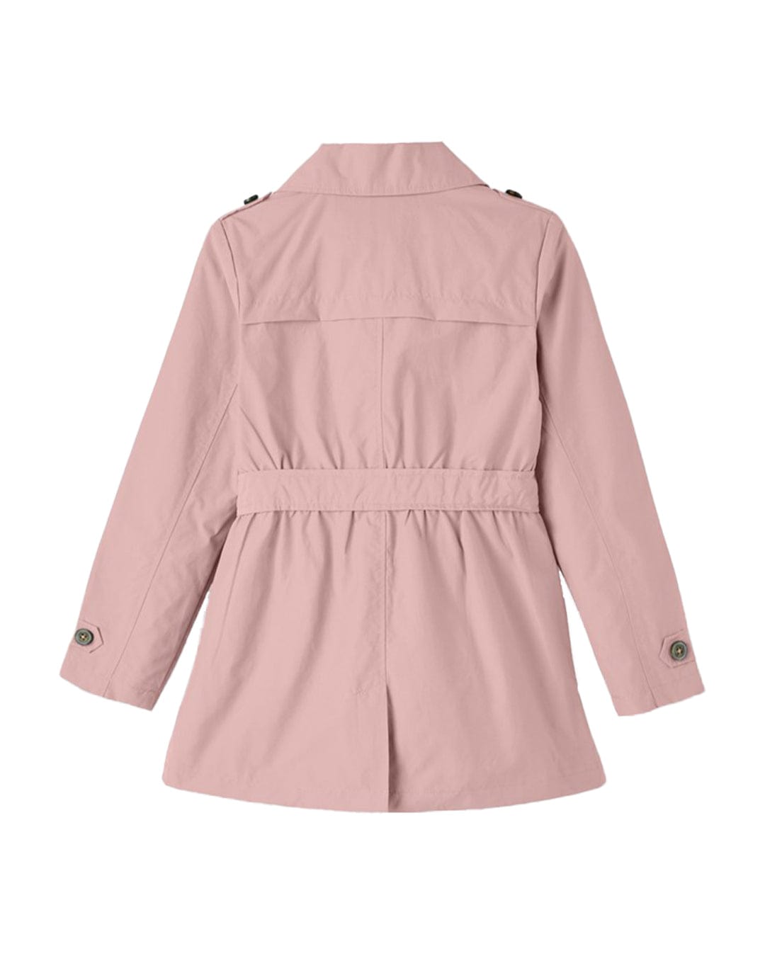 Name It Outerwear Name It Maiyo Pink Trench Coat