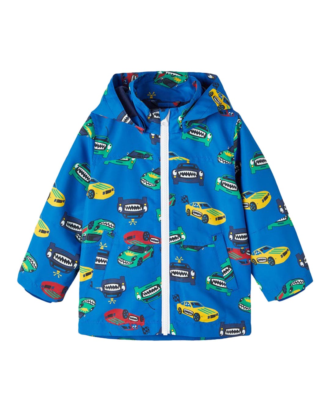Name It Outerwear Name It Max Blue Race Cars Jacket