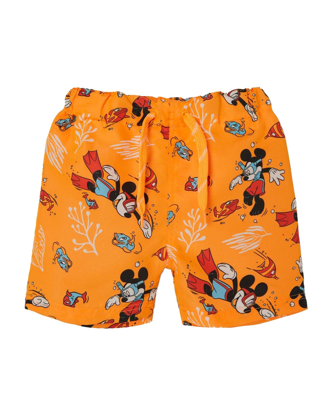 Name It Swimwear Name It Mickey Orange Long Swim Shorts