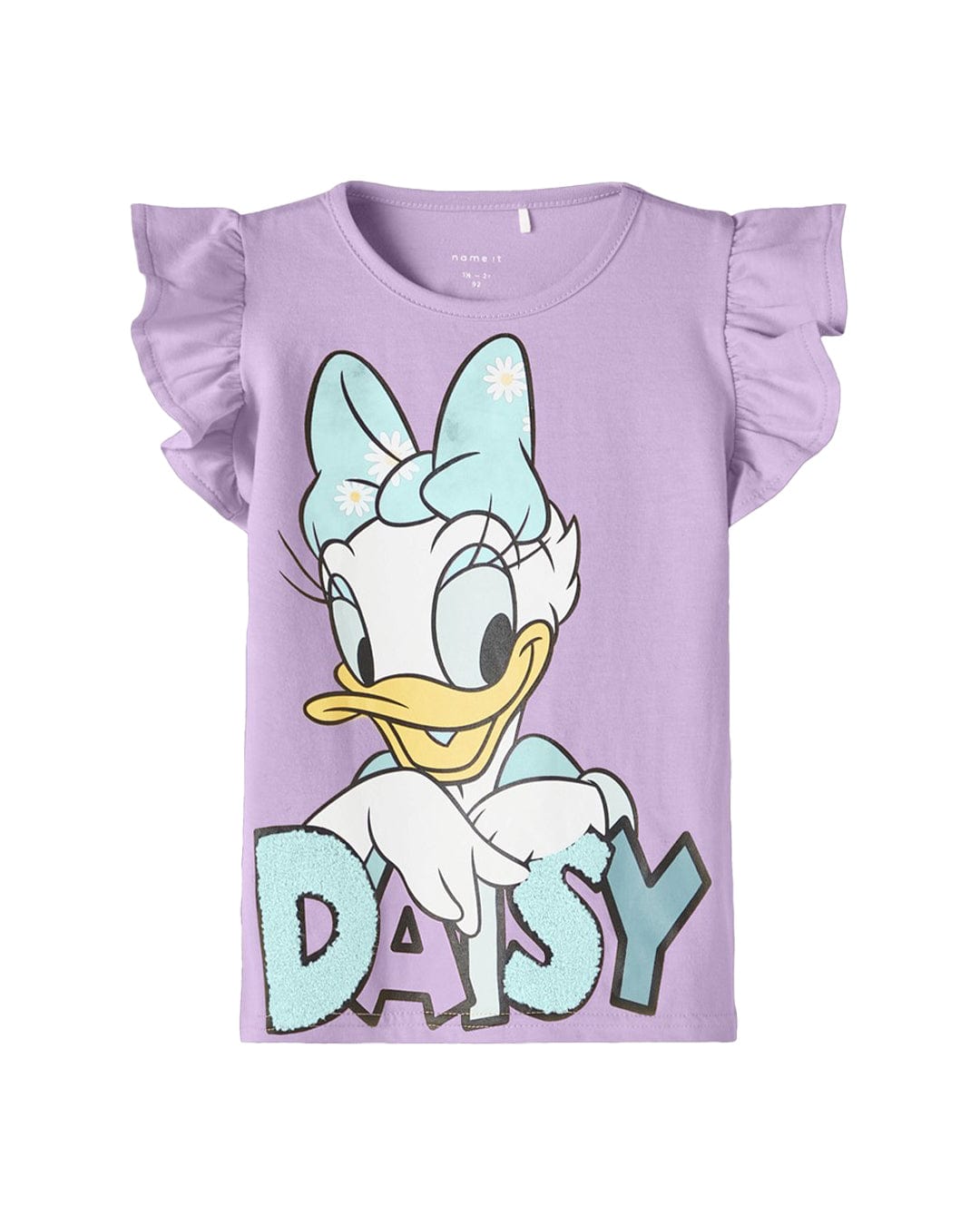 Name It T-Shirts Name It Daisy Short Sleeved Lilac T-Shirt