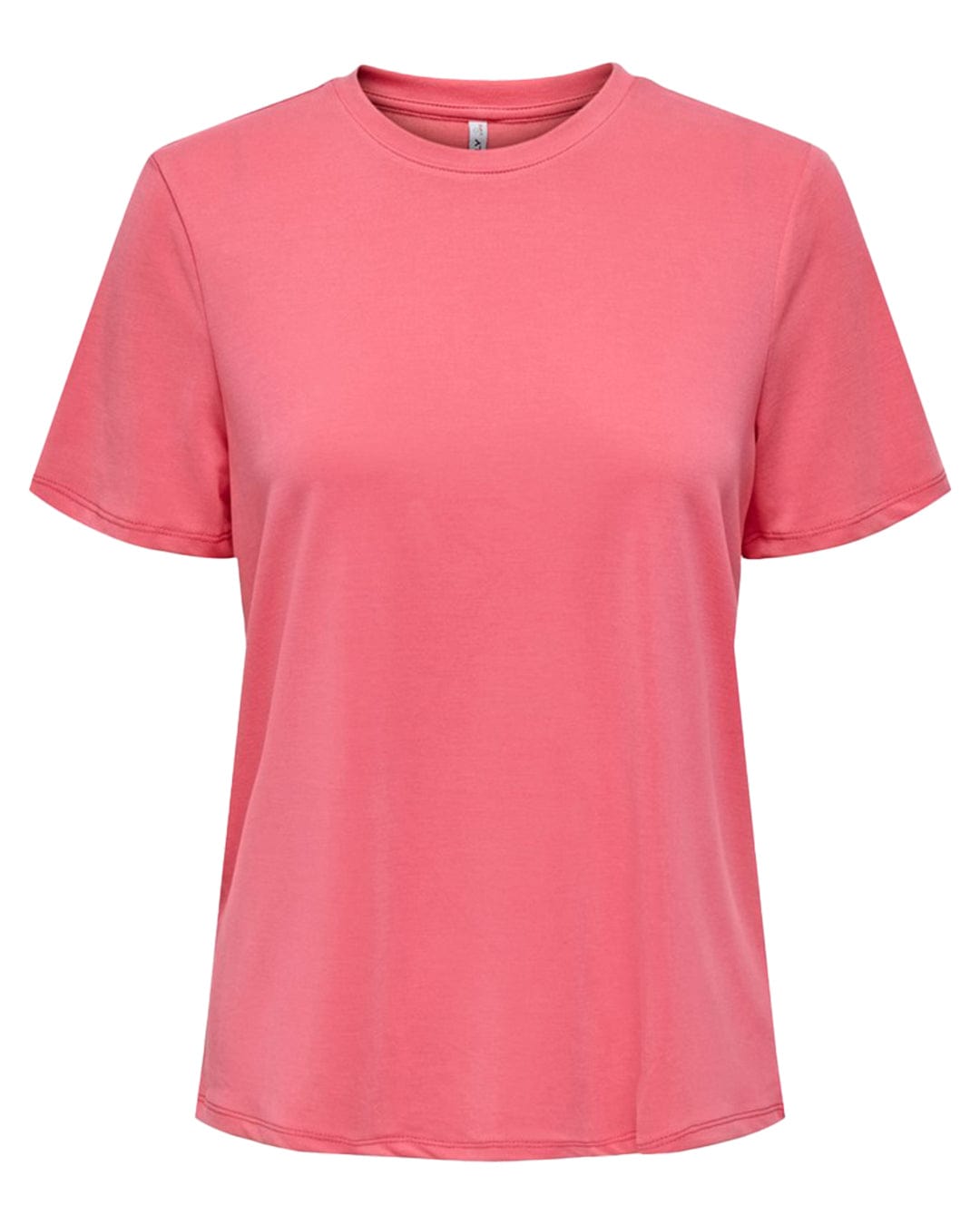 Only T-Shirts Only Free Life Short Sleeved Pink Regular T-Shirt