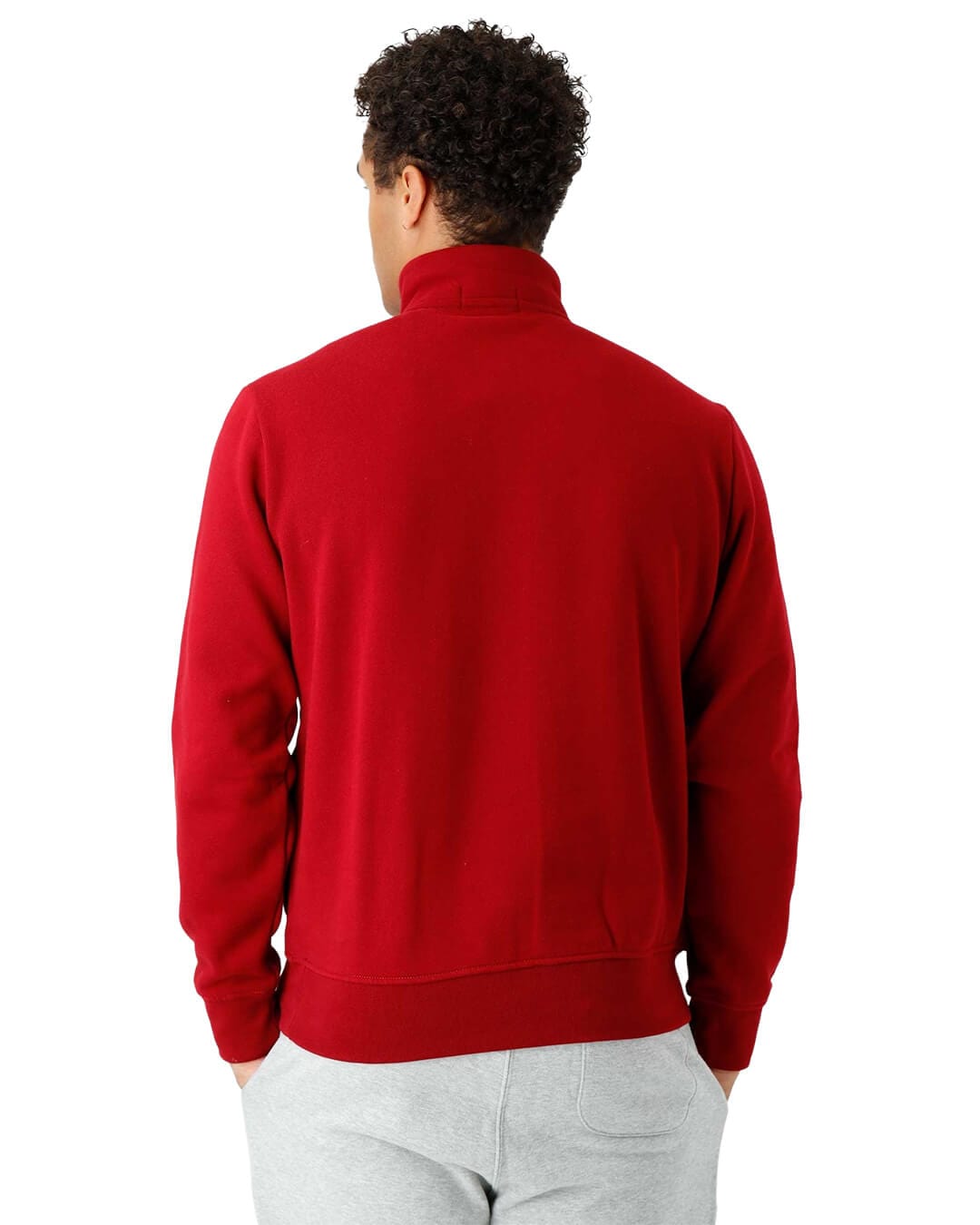 Polo Ralph Lauren Jumpers Polo Ralph Lauren Vintage Fleece Half Zip Red Jumper