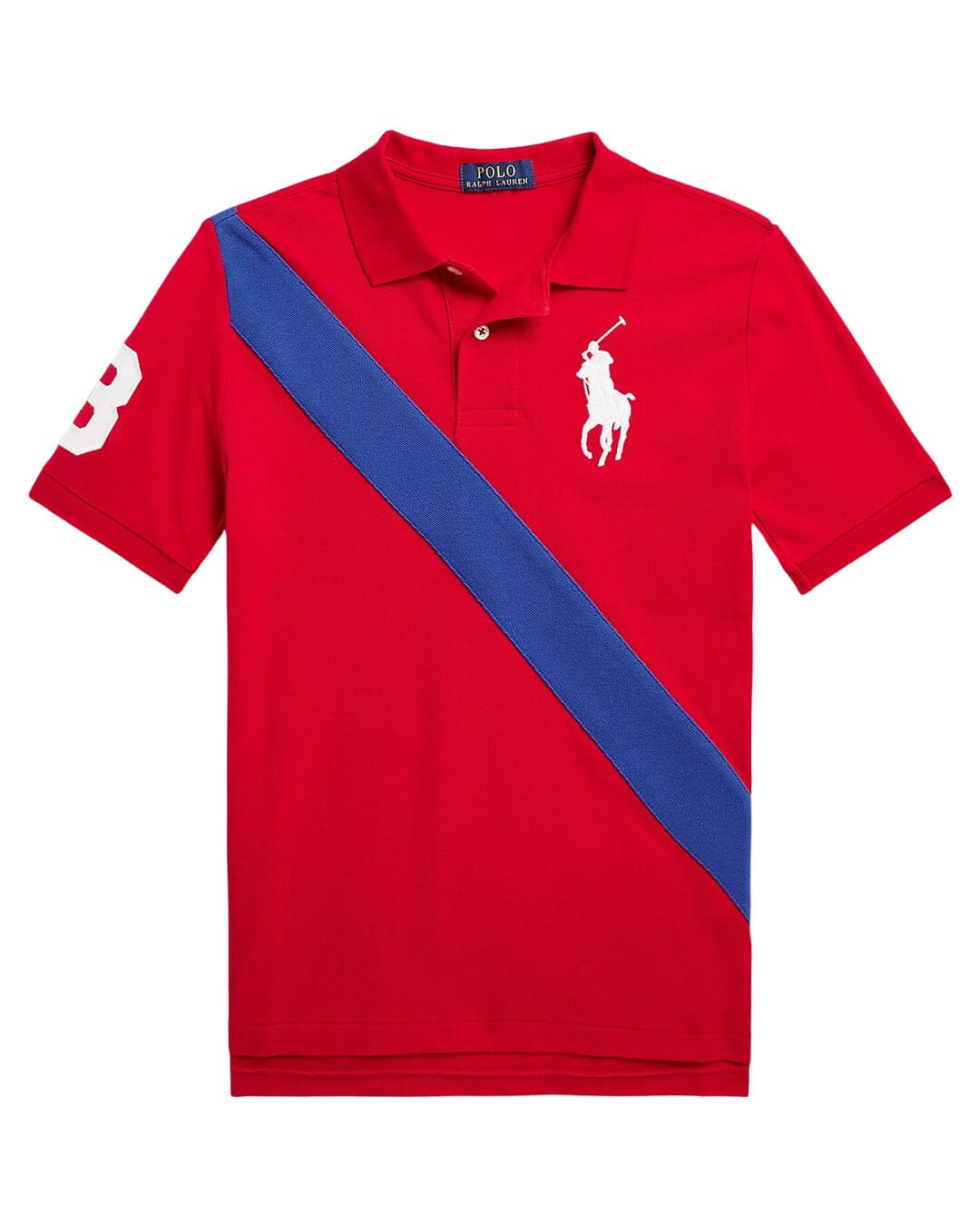 Polo Ralph Lauren Polo Shirts Boys Polo Ralph Lauren Big Pony Mix Cotton Mesh Polo Shirt