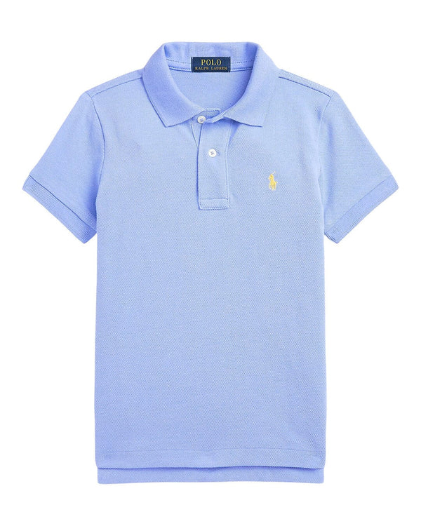 Boys Polo Ralph Lauren The Iconic Blue Mesh Polo Shirt | Bortex ...