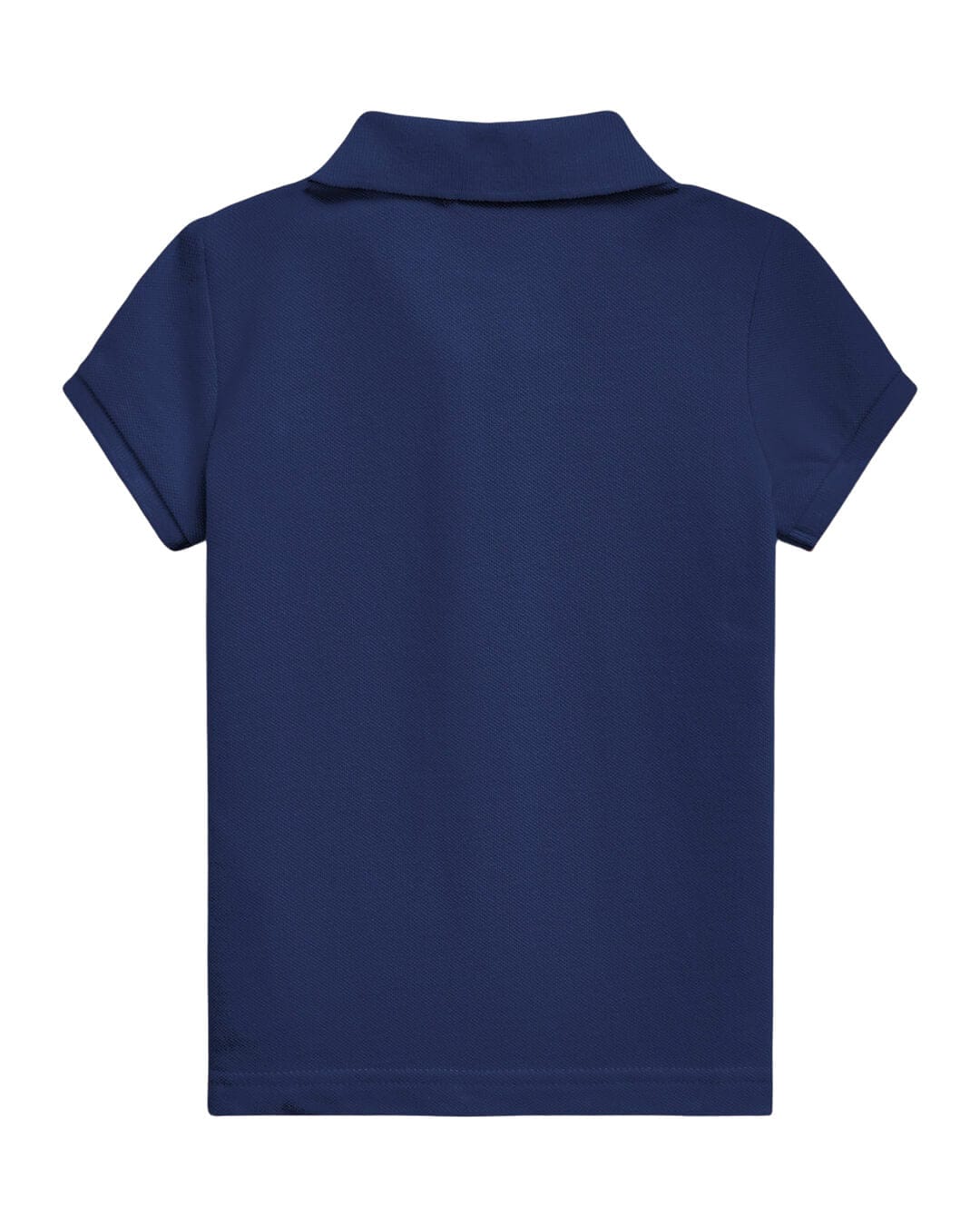 Polo Ralph Lauren Polo Shirts Girls Polo Ralph Lauren Cotton Mesh Blue Polo Shirt