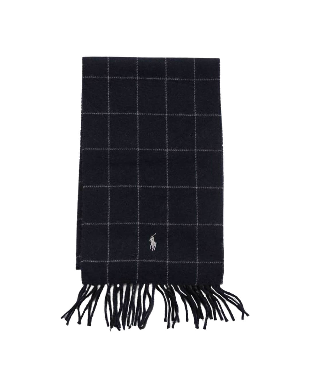 Polo Ralph Lauren Scarves ONE SIZE Polo Ralph Lauren Reversible Checked Navy Scarf