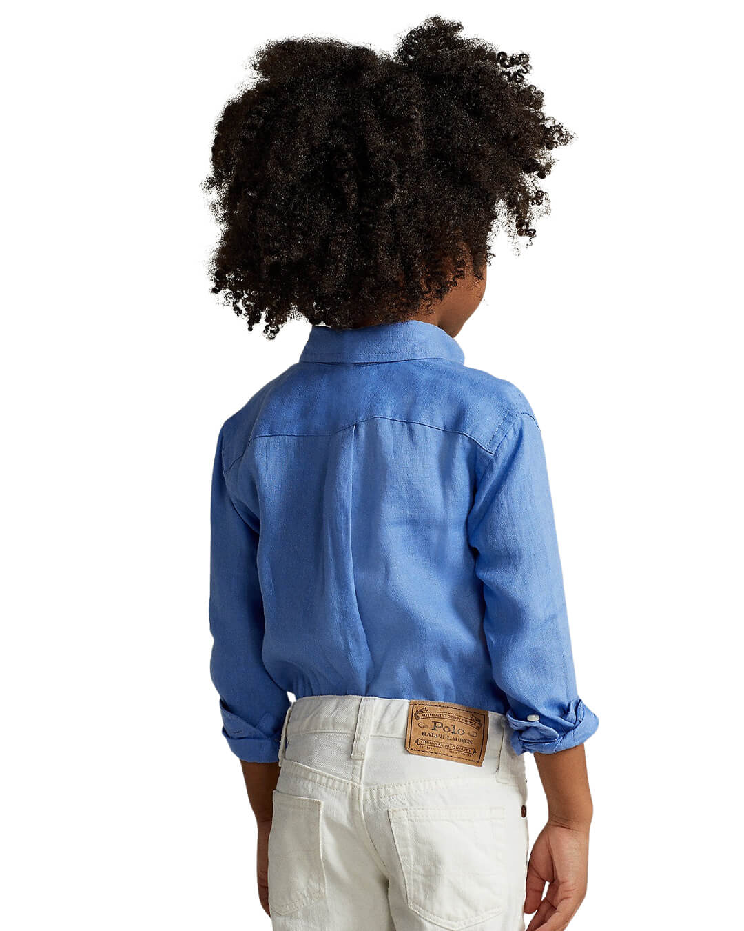 Polo Ralph Lauren Shirts Boys Polo Ralph Lauren Button Down Linen Blue Sport Shirt