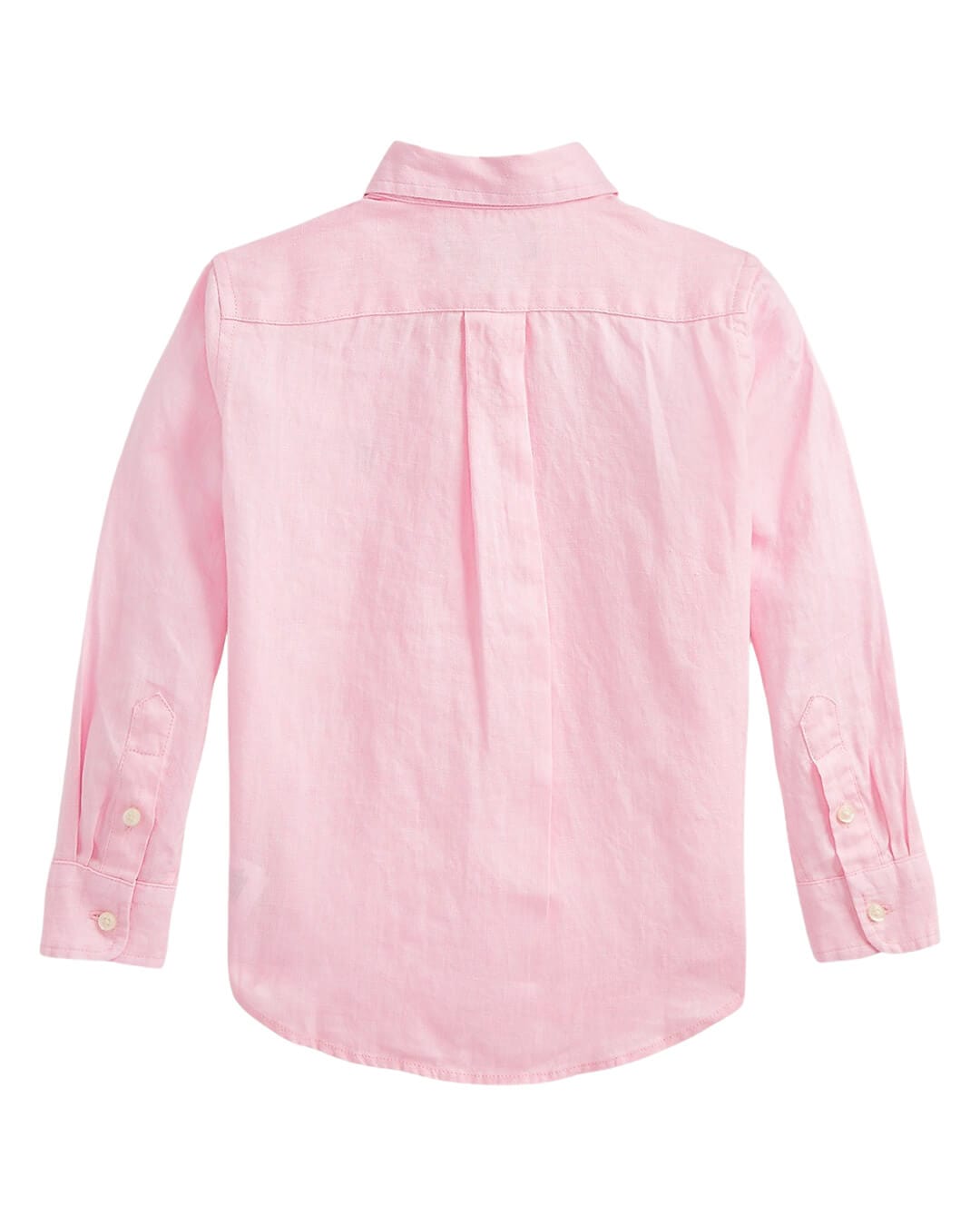 Polo Ralph Lauren Shirts Boys Polo Ralph Lauren Button Down Linen Pink Sport Shirt