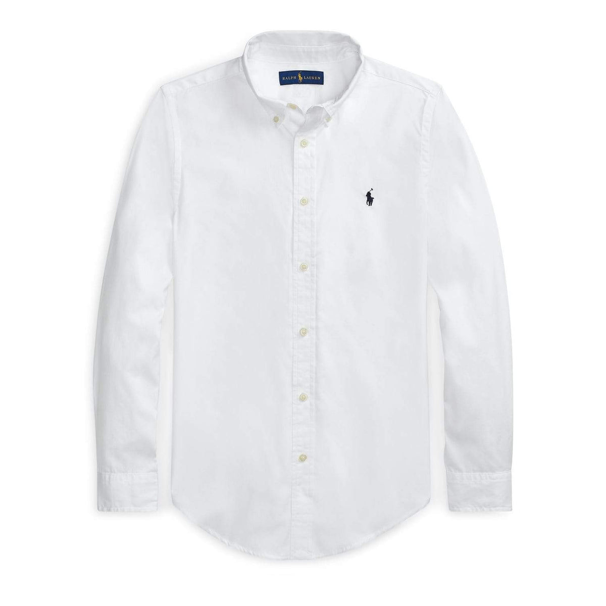 Polo Ralph Lauren - Shirts - Boys Polo Ralph Lauren White Oxford Shirt