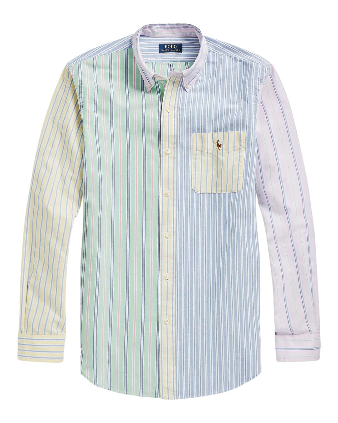 Polo Ralph Lauren Shirts Polo Ralph Lauren Custom Fit Mix Striped Oxford Fun Shirt