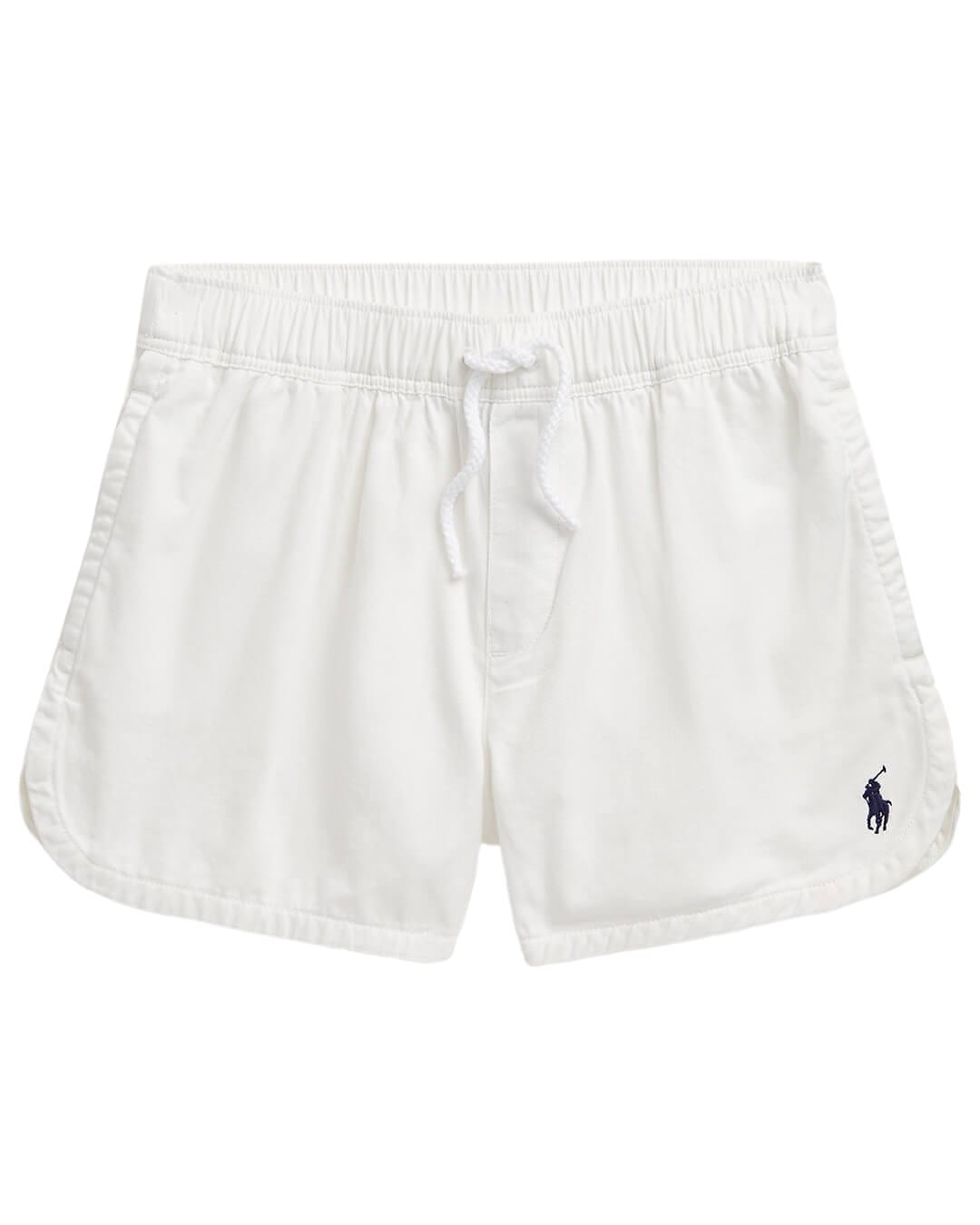 Polo Ralph Lauren Shorts Girls Polo Ralph Lauren Prepster Flat Front Deckwash White Shorts