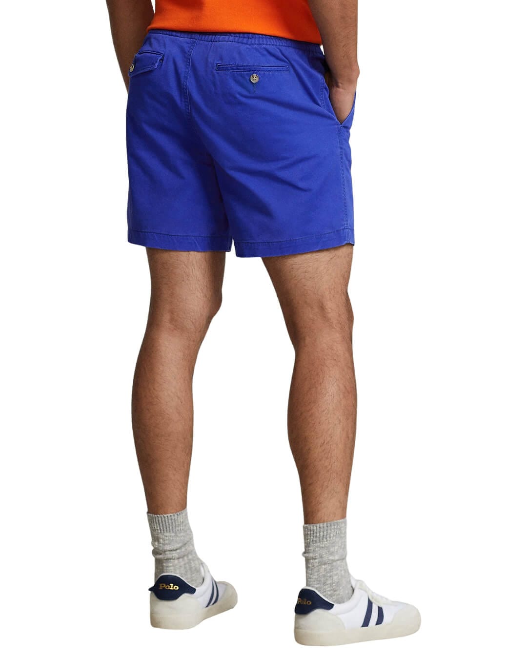 Polo Ralph Lauren Shorts Polo Ralph Lauren 6-Inch Polo Prepster Blue Stretch Chino Shorts