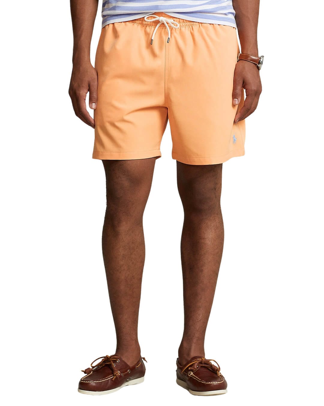 Polo Ralph Lauren Swimwear Polo Ralph Lauren 14.6 cm Traveller Orange Swim Shorts